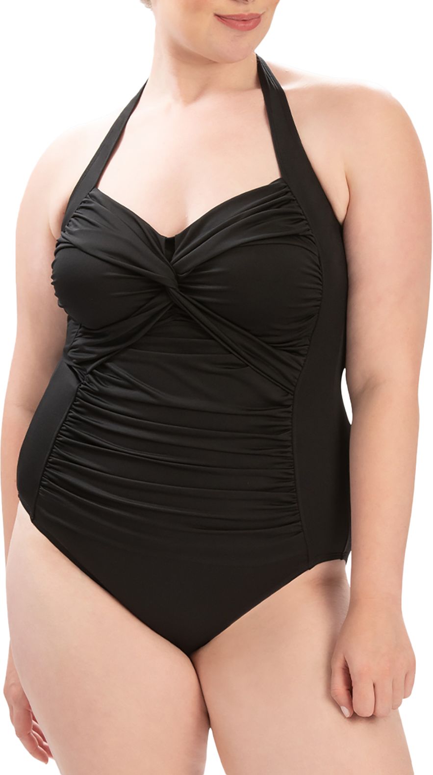 Dolfin Women's Solid Sweetheart One-Piece Swimsuit product image