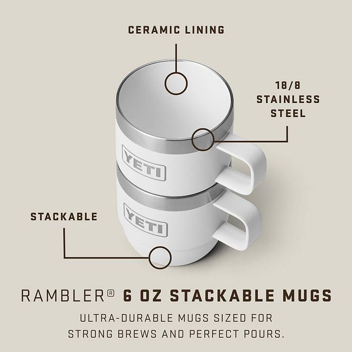 YETI 6 oz. Rambler Stackable Espresso Cups