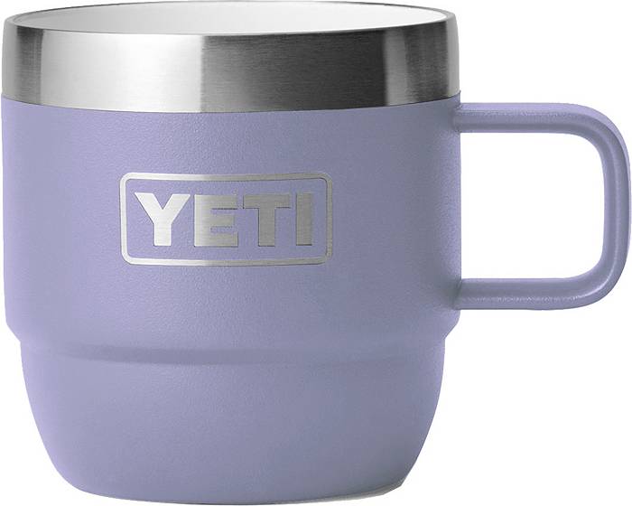 YETI Rambler 4 oz Stackable Cup, Stainless Steel, Vacuum Insulated  Espresso/Coffee Cup, 2 Pack, Black