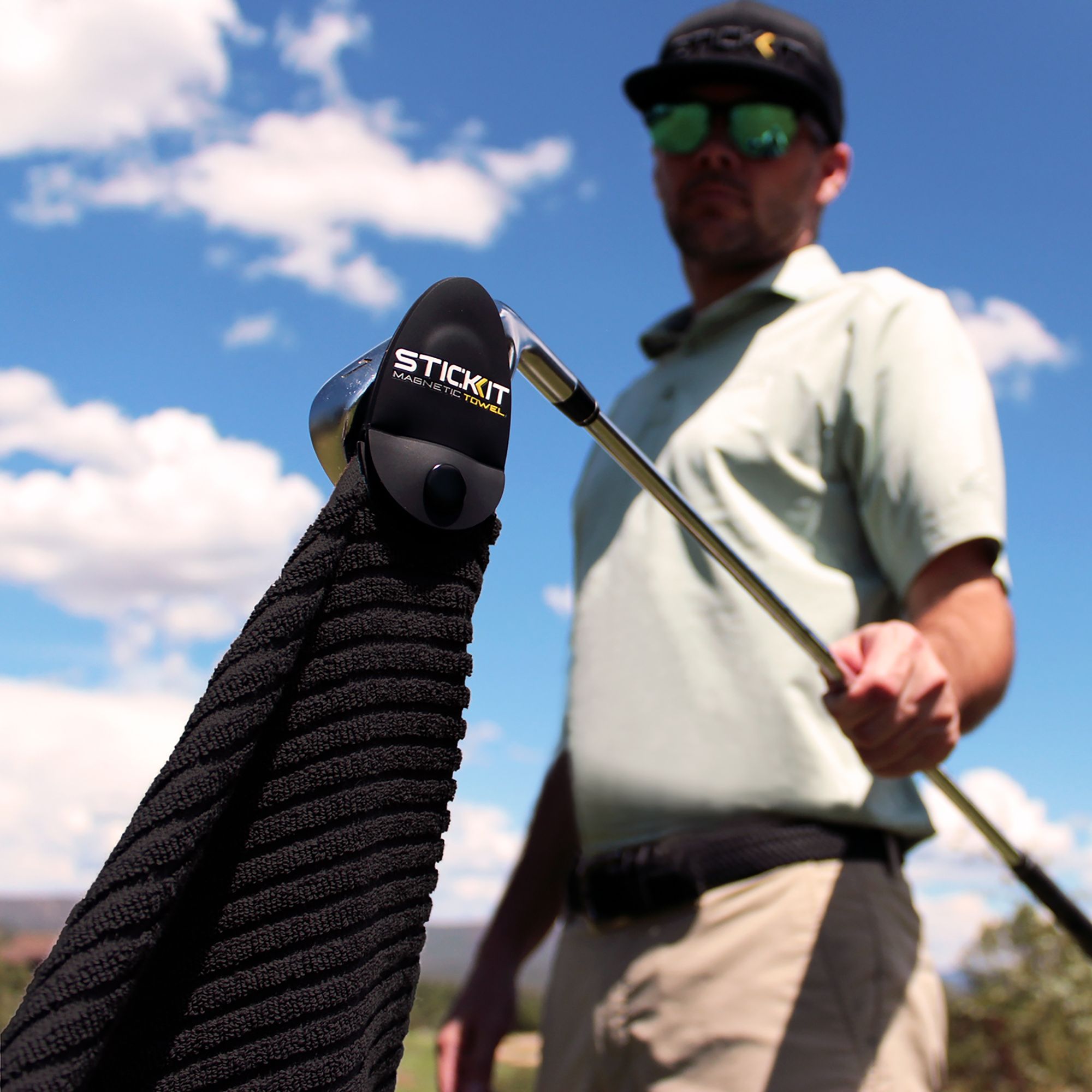 STICKIT Magnetic XL Golf Towel product image