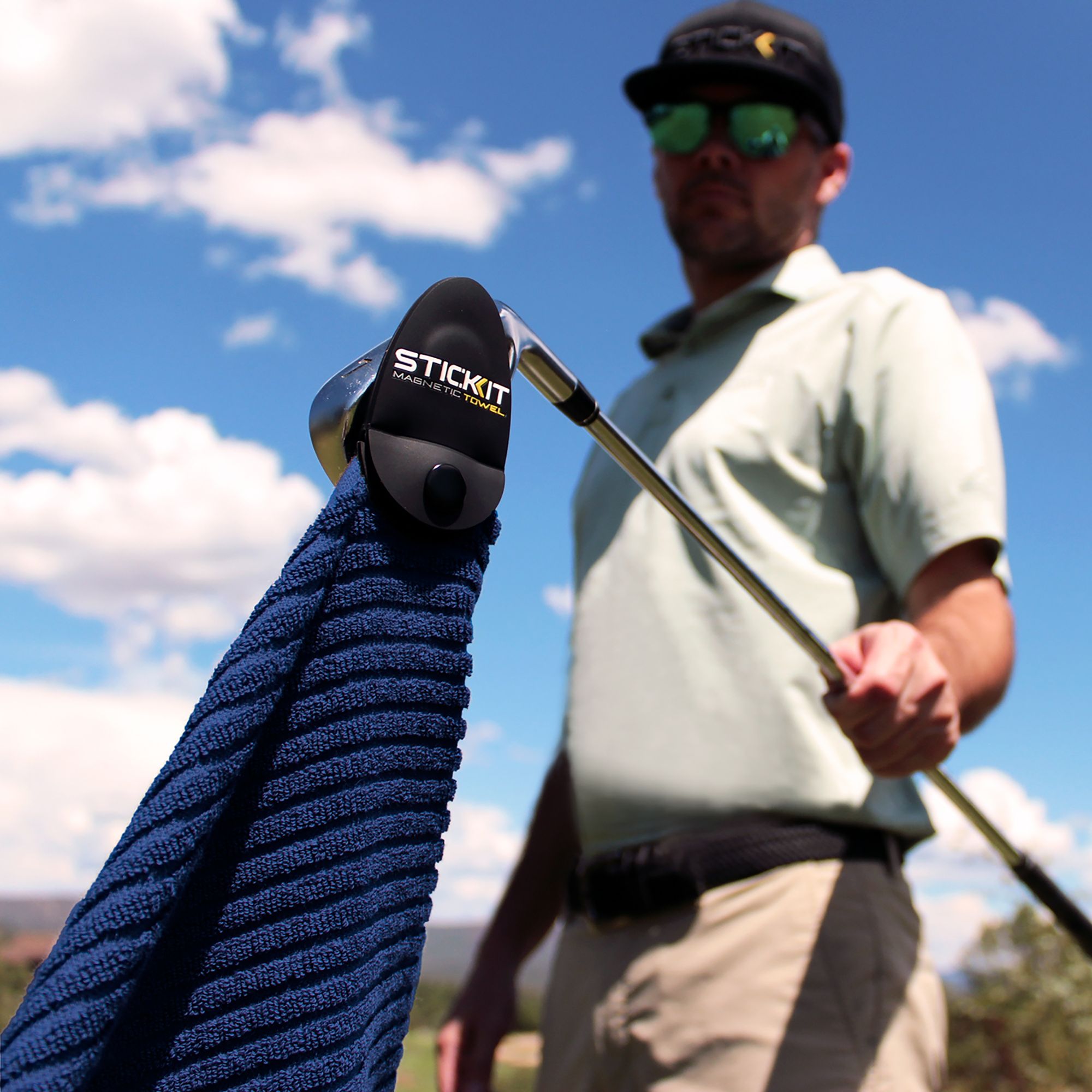 STICKIT Magnetic XL Golf Towel product image