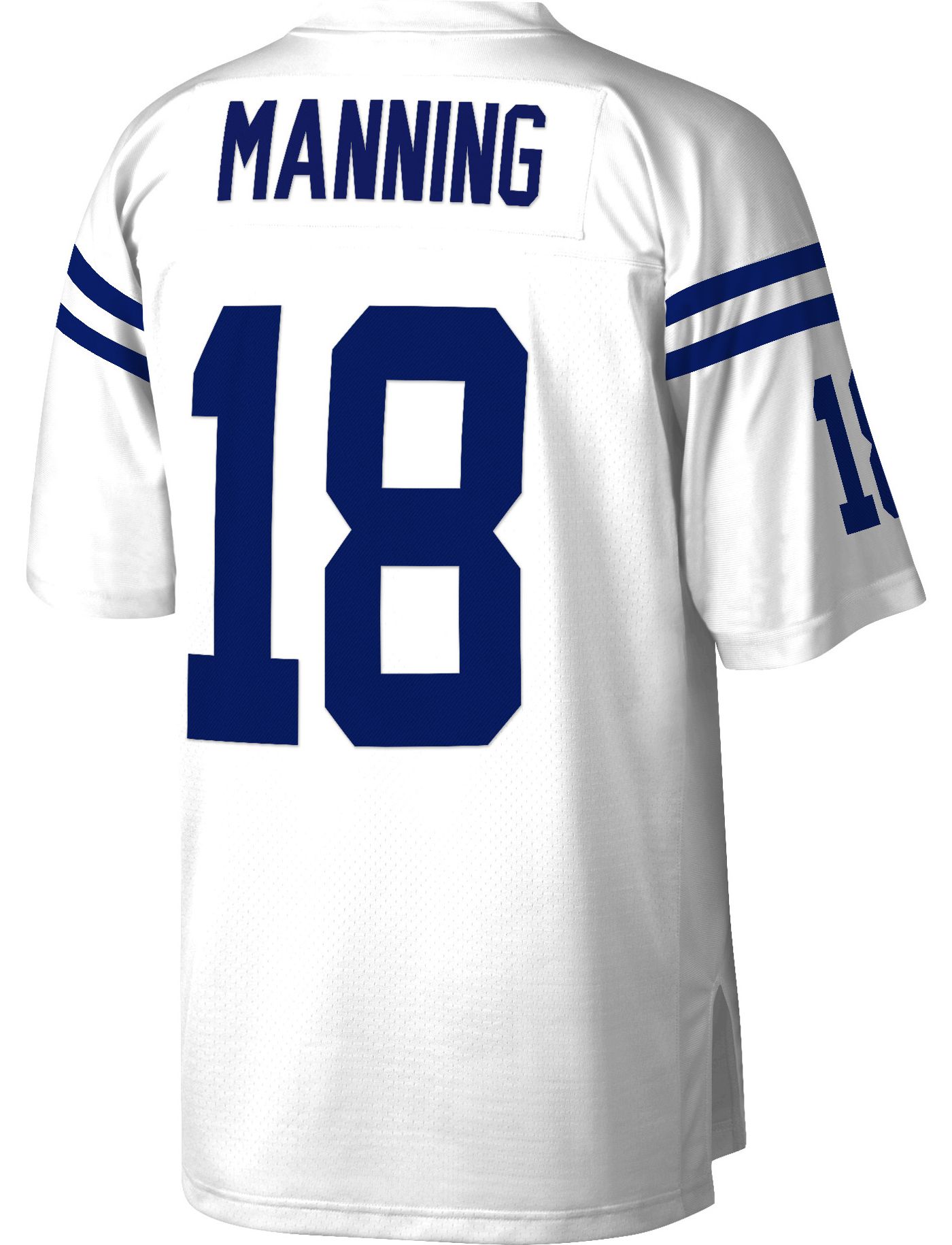 Mitchell Ness Men s Indianapolis Colts Peyton Manning 18 White 2006 Throwback Jersey Dick s Sporting Goods