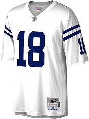 Mitchell & Ness Men's Indianapolis Colts Peyton Manning #18 White 2006 Throwback Jersey product image