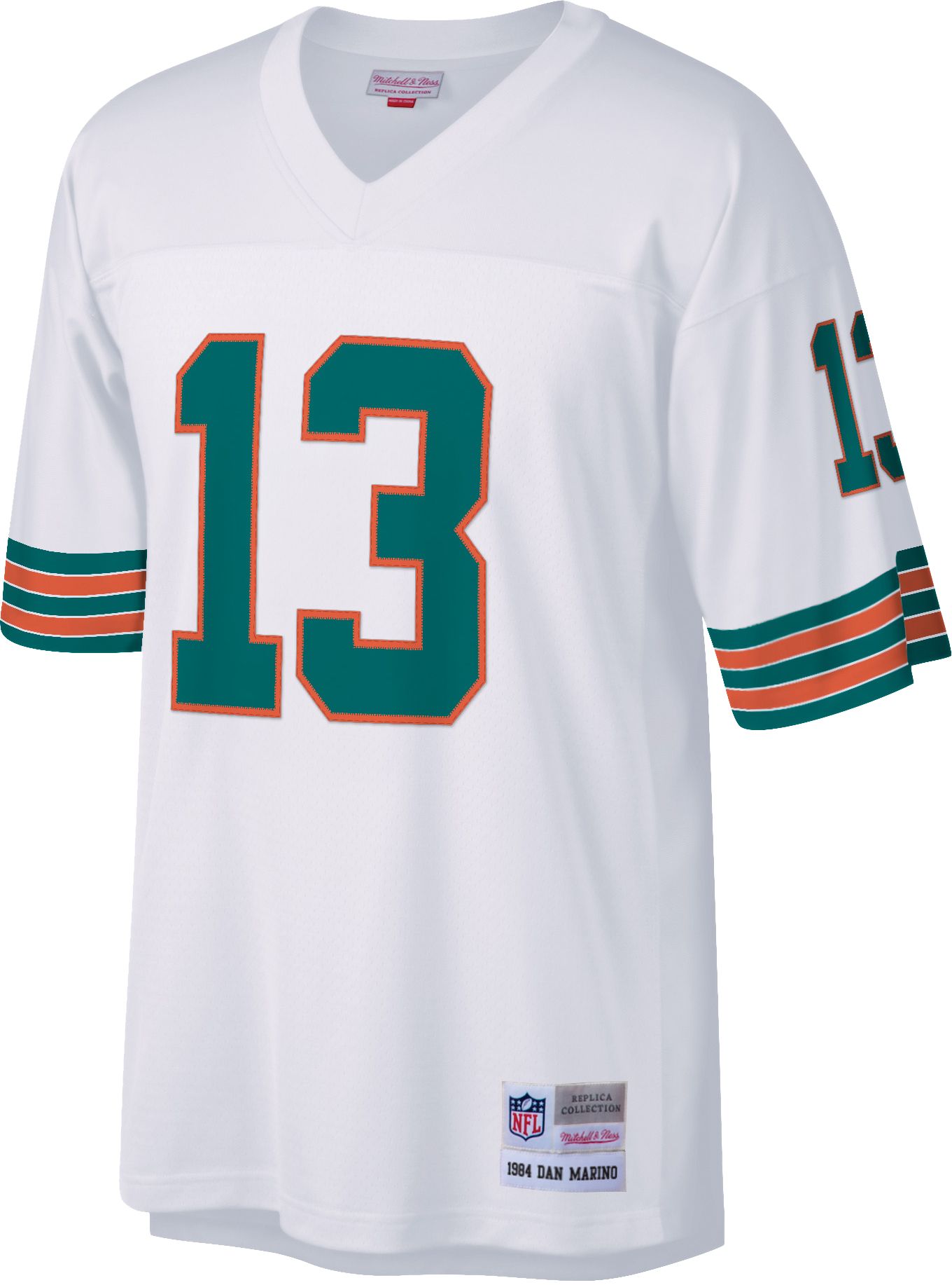 Mitchell & Ness Men's Miami Dolphins Dan Marino #13 1984 Throwback Jersey product image