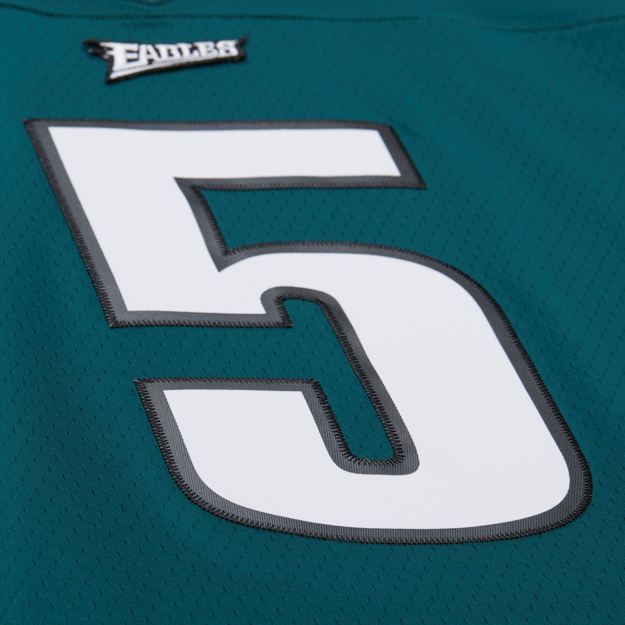 Mitchell & Ness Men's Philadelphia Eagles Donovan McNabb #5 Sport Teal 1999 Replica Football Jersey product image