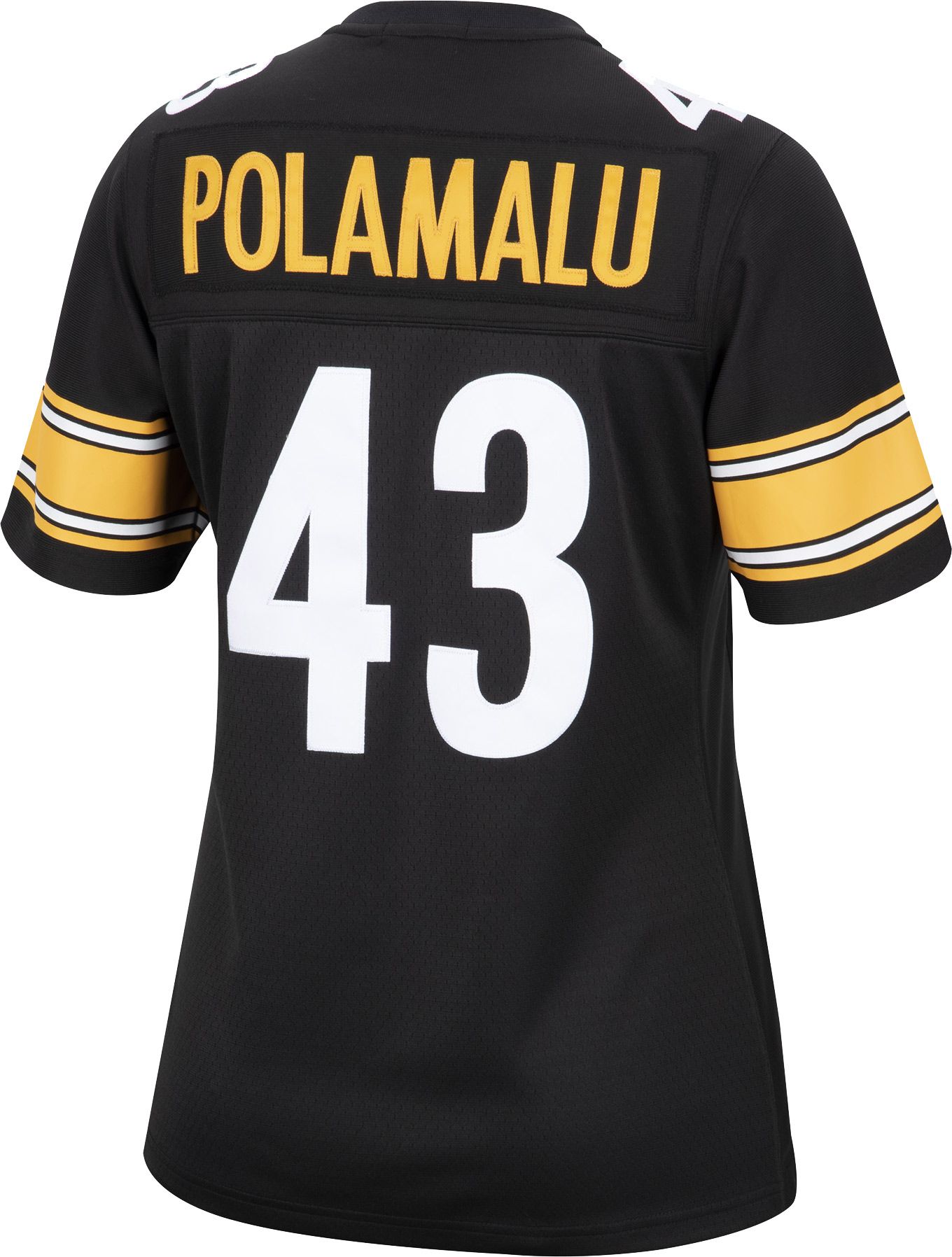 Mitchell & Ness Women's Pittsburgh Steelers Troy Polamalu #43 Black 2005 Throwback Jersey