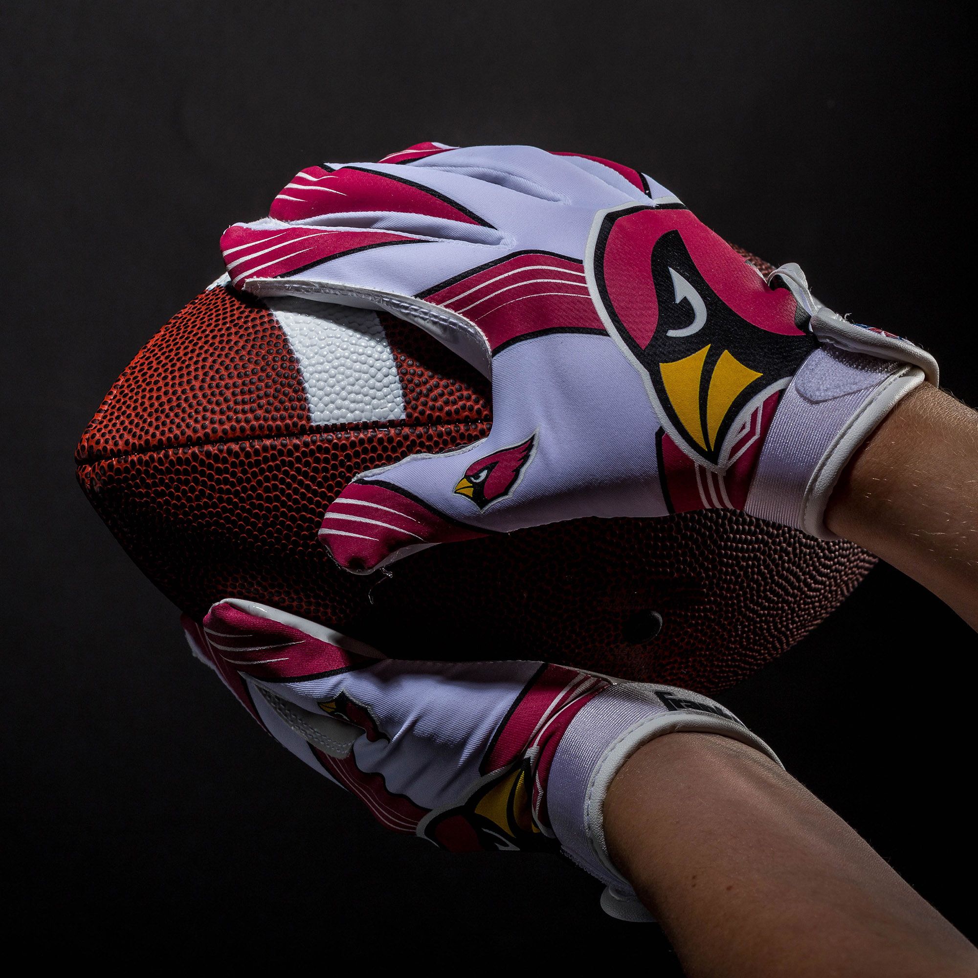 Franklin Arizona Cardinals Youth Receiver Gloves product image