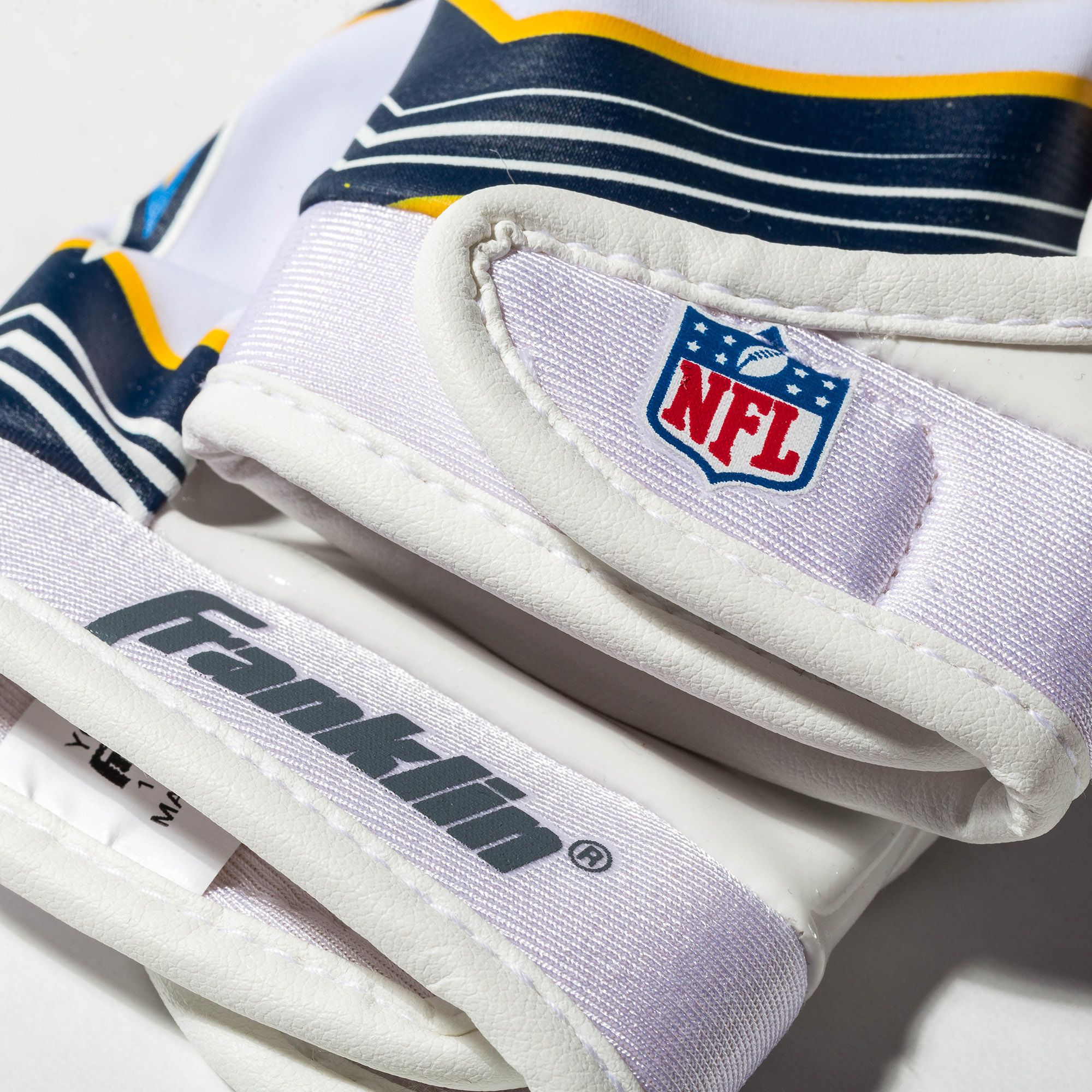 Franklin Los Angeles Chargers Youth Receiver Gloves product image