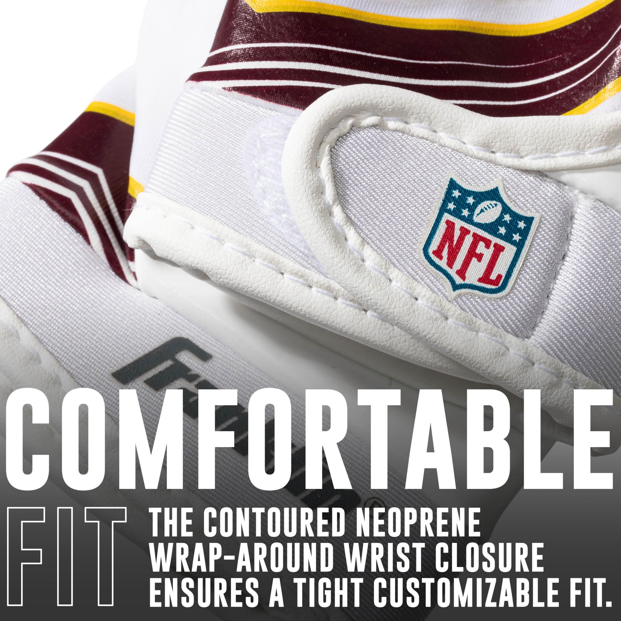 Franklin Youth Washington Commanders Receiver Gloves product image