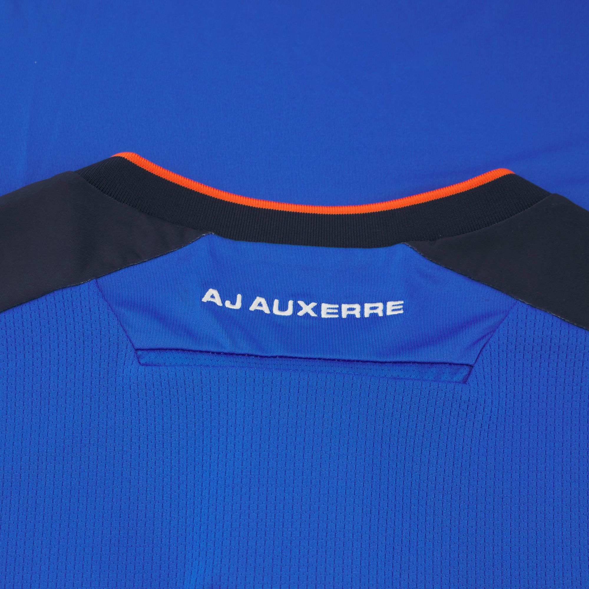 Macron Adult Auxerre 2025 Blue Third Authentic Jersey product image