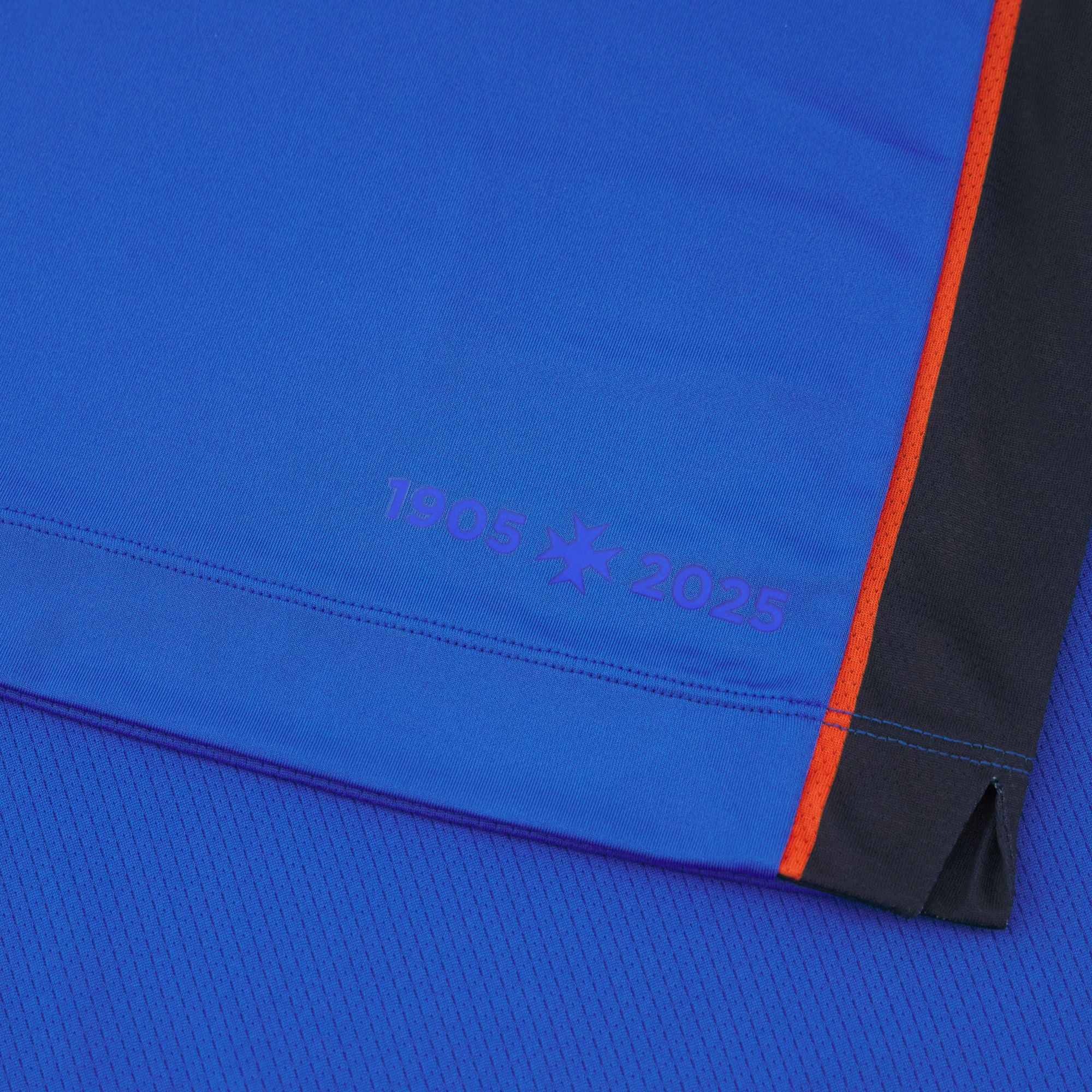 Macron Adult Auxerre 2025 Blue Third Authentic Jersey product image