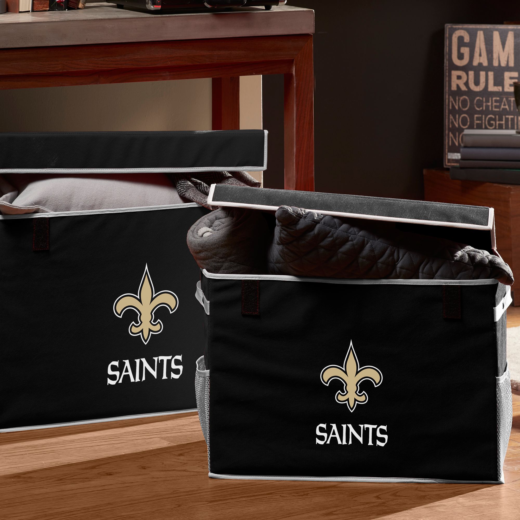 Franklin New Orleans Saints Footlocker Bin product image
