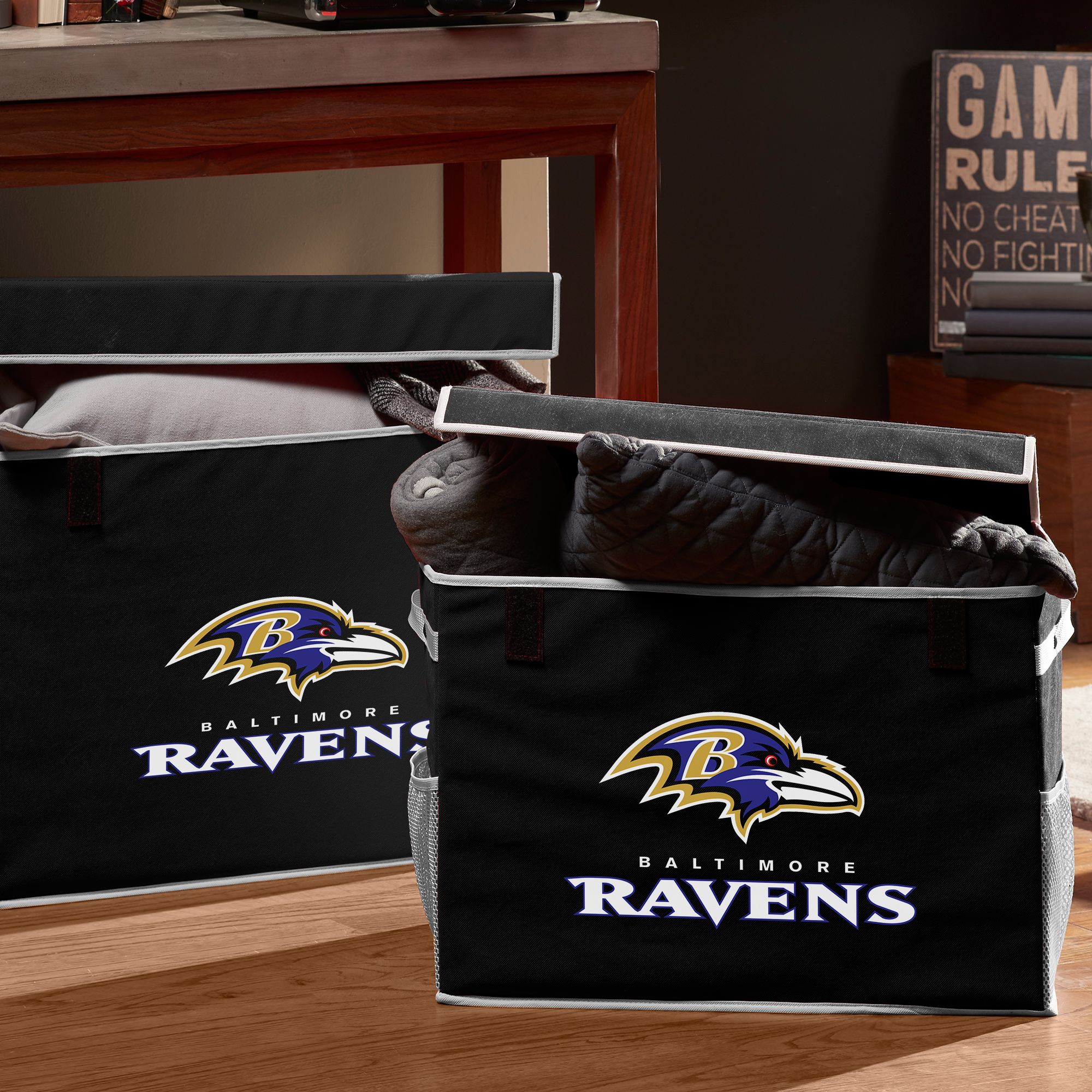 Franklin Baltimore Ravens Footlocker Bin product image