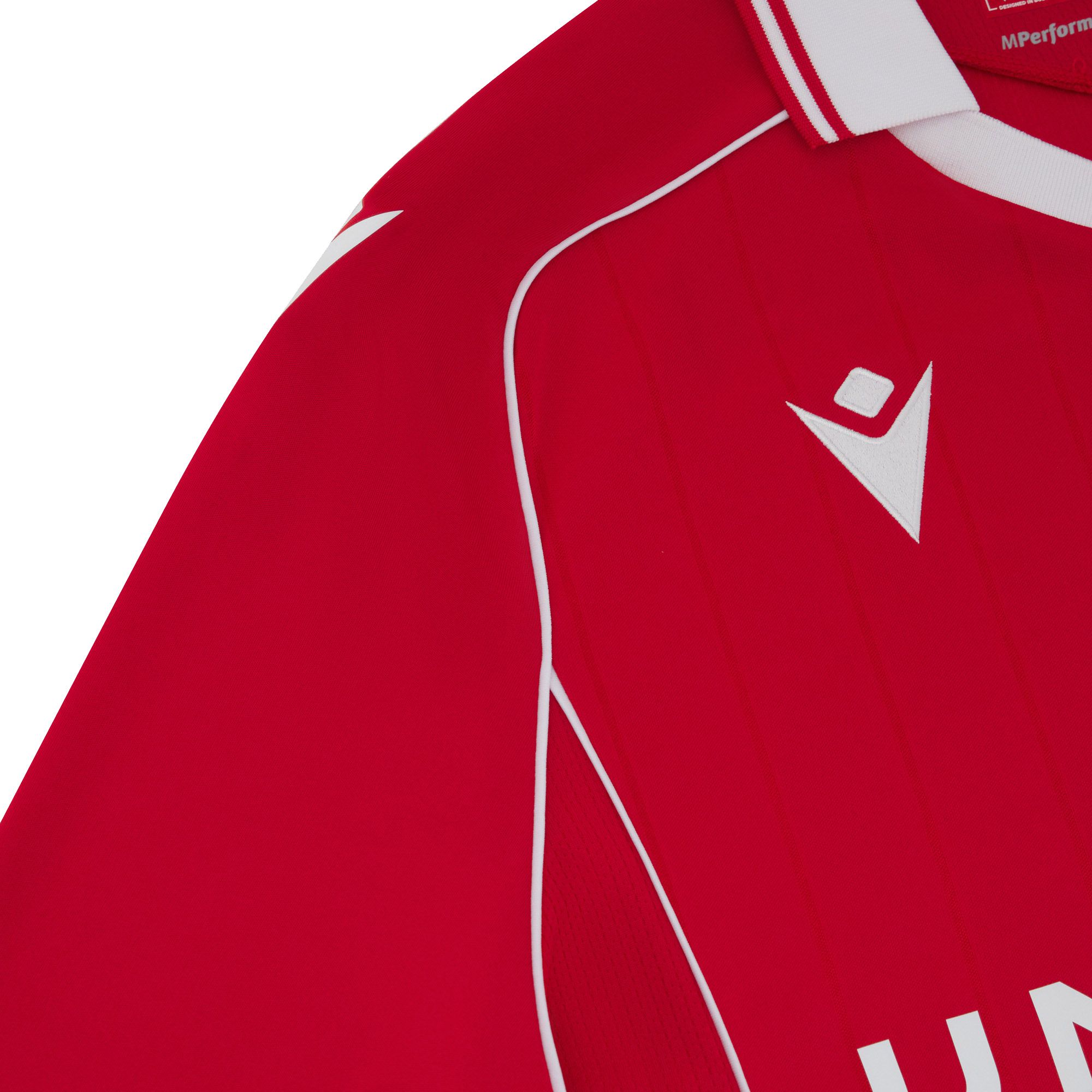 Macron Youth Wrexham 2025 Red Home Authentic Jersey product image