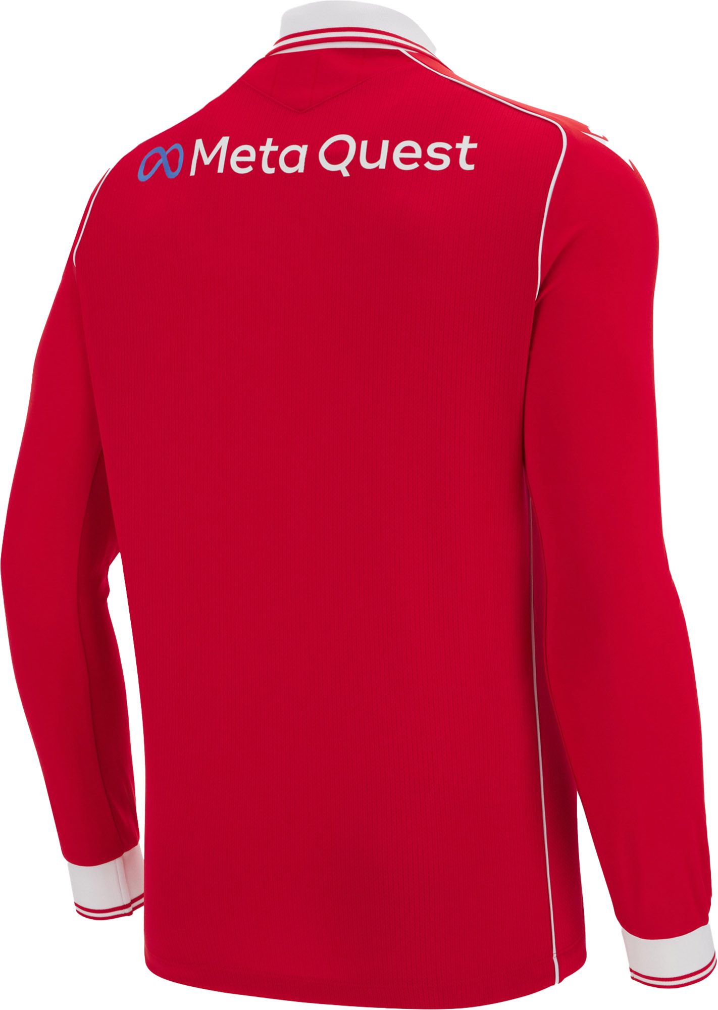 Macron Adult Wrexham 2025 Red Home Authentic Long Sleeve Jersey product image