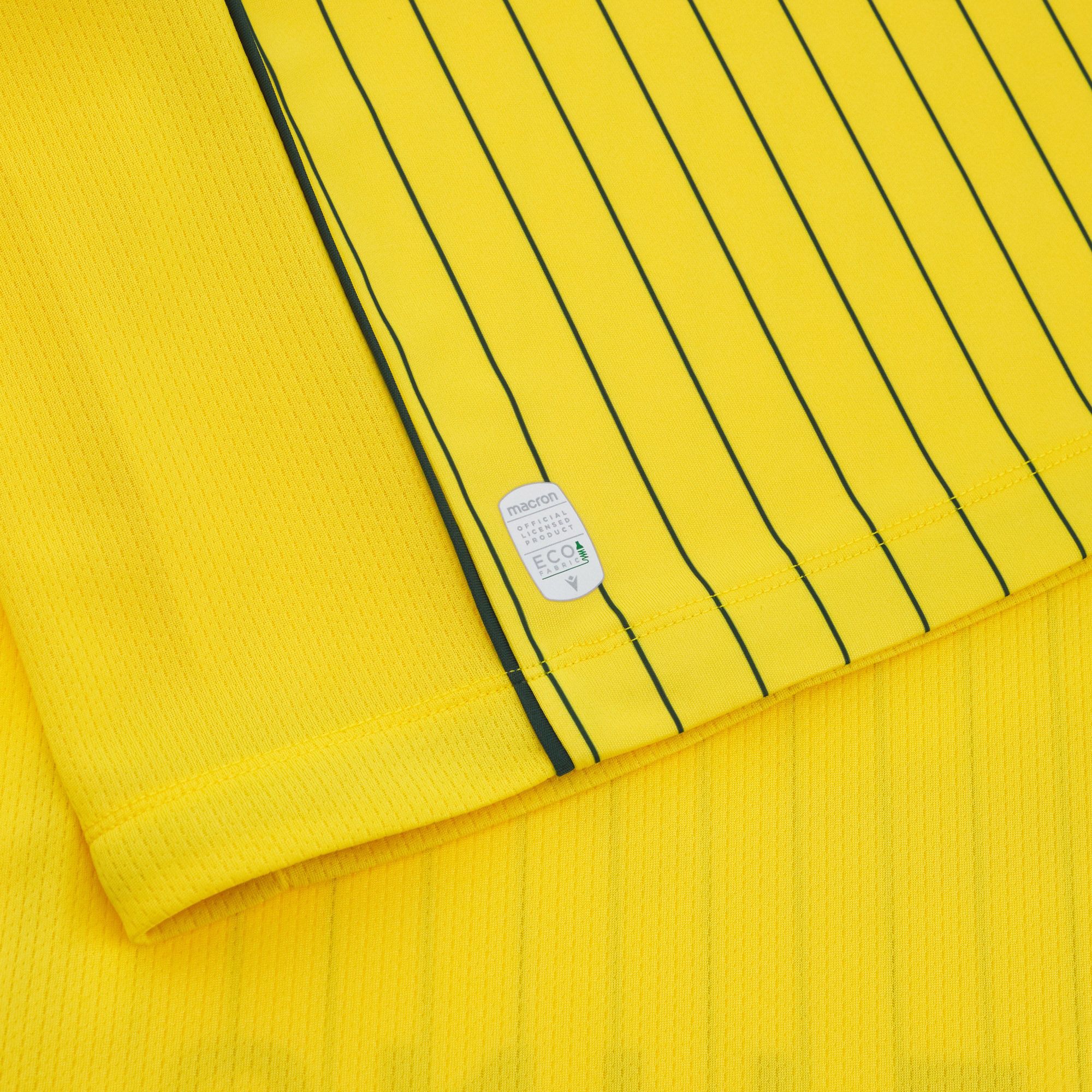 Macron Adult Wrexham 2025 Yellow Away Authentic Jersey product image