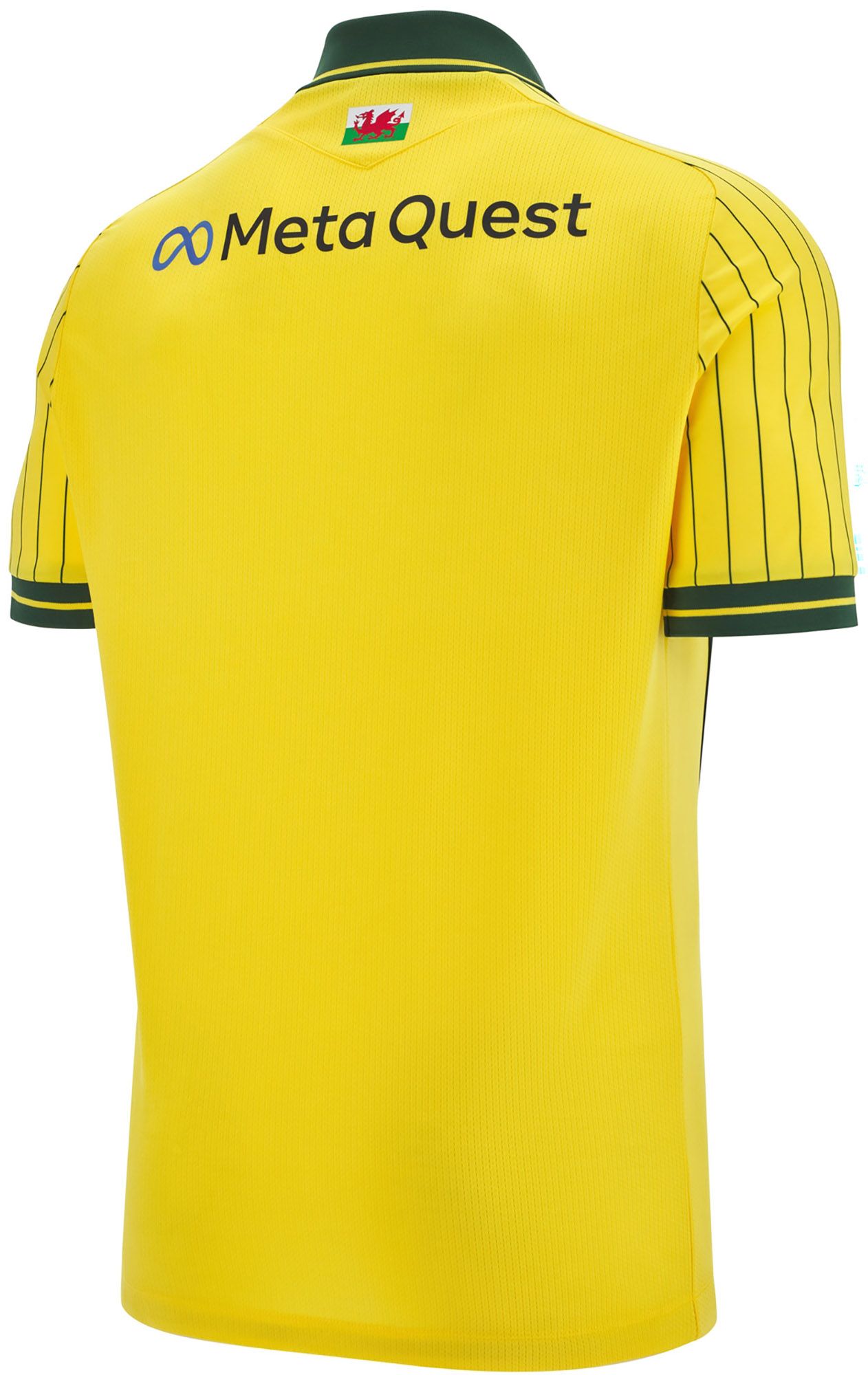 Macron Youth Wrexham 2025 Yellow Away Authentic Jersey product image