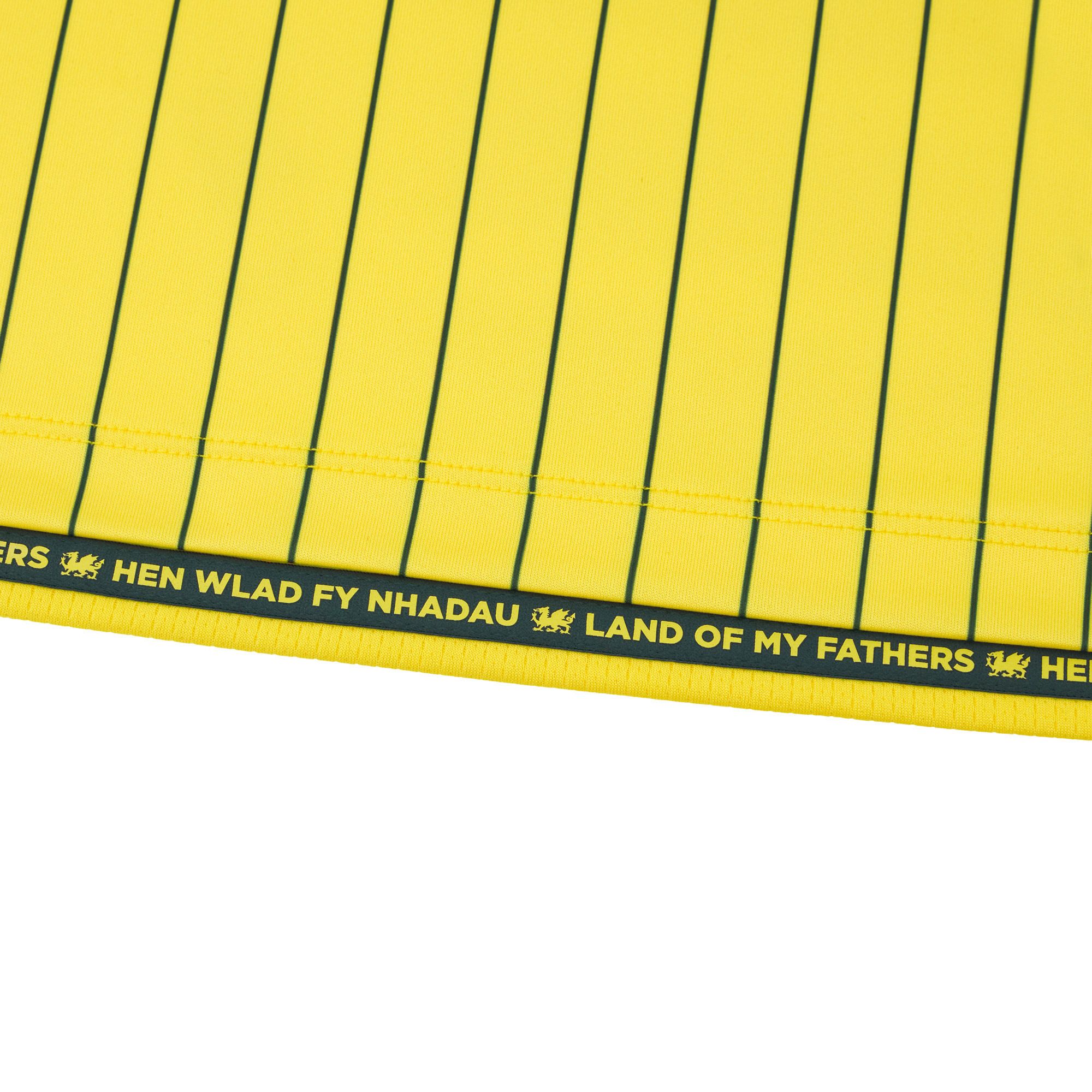 Macron Youth Wrexham 2025 Yellow Away Authentic Jersey product image