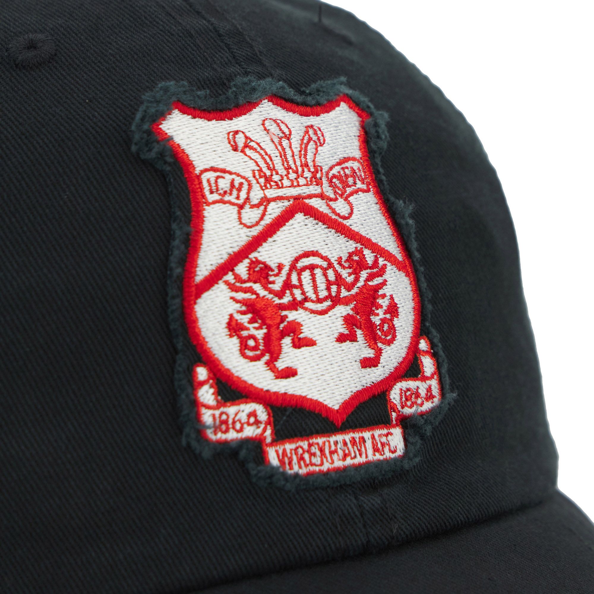 Macron Adult Wrexham 2025 Black Logo Dad Hat product image