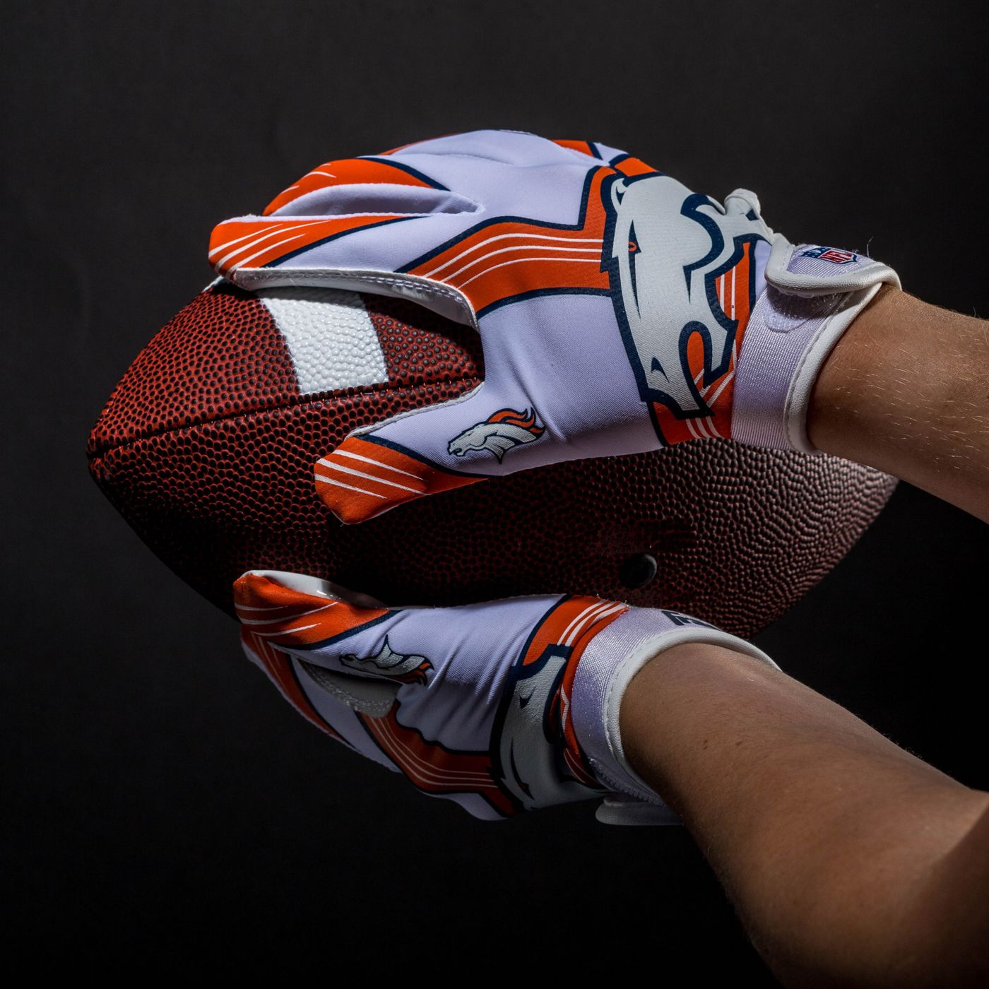 Xs football gloves sales