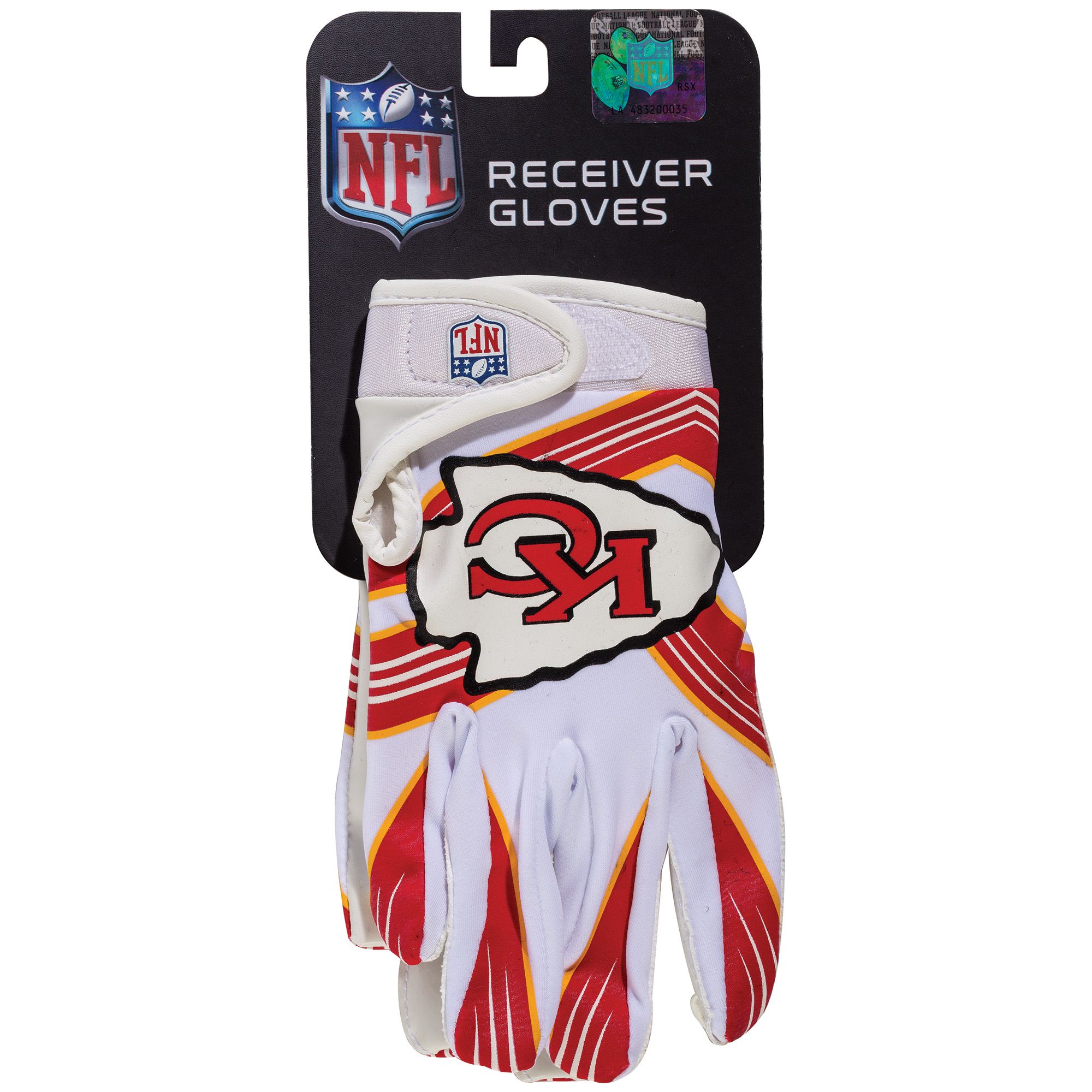 Franklin Youth Kansas City Chiefs Receiver Gloves