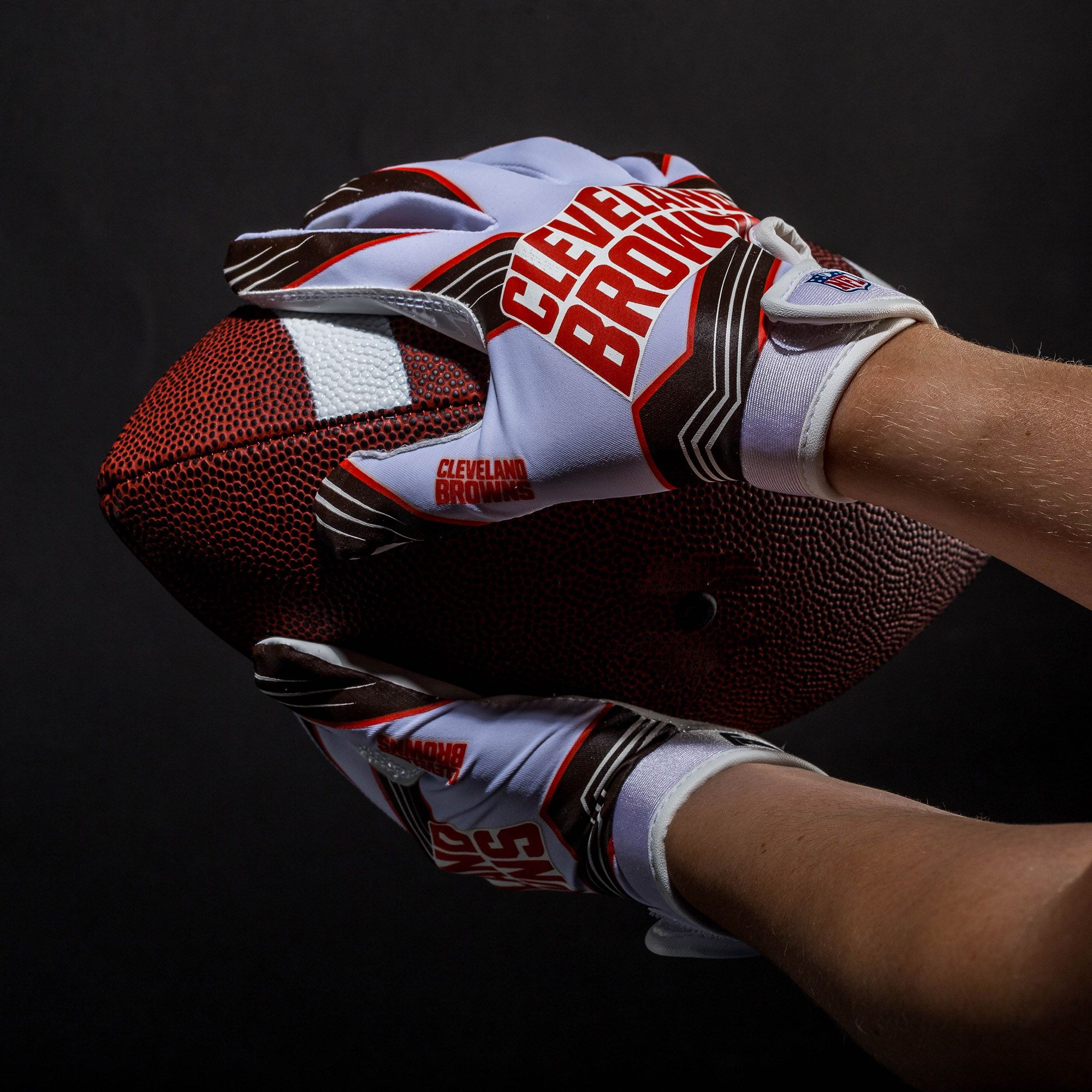 cleveland browns receiver gloves