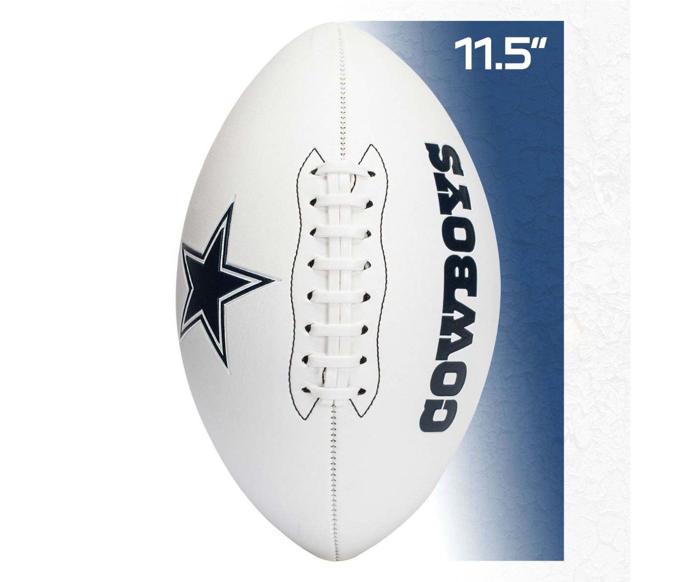 Dallas Cowboys NFL Players Team Stamped Autographed Signed Full Size Football 2024