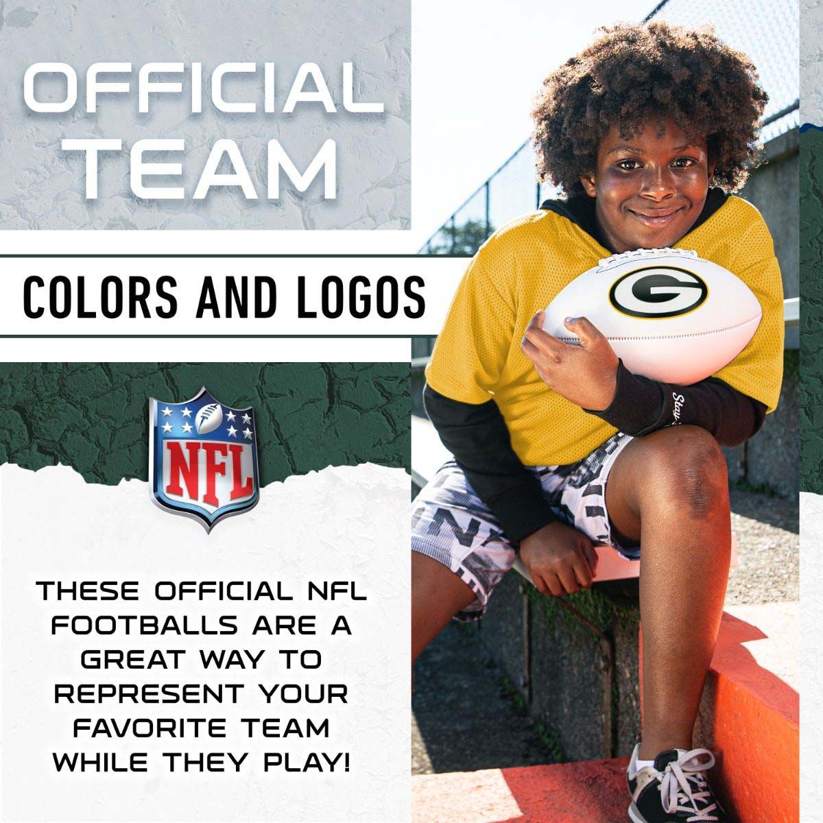 Franklin Green Bay Packers Signature Football product image