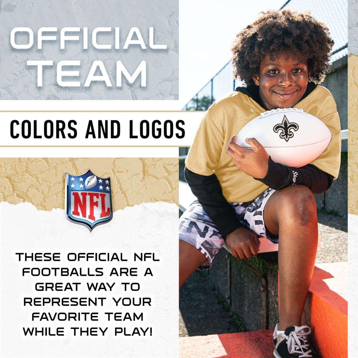 Franklin New Orleans Saints Signature Football product image