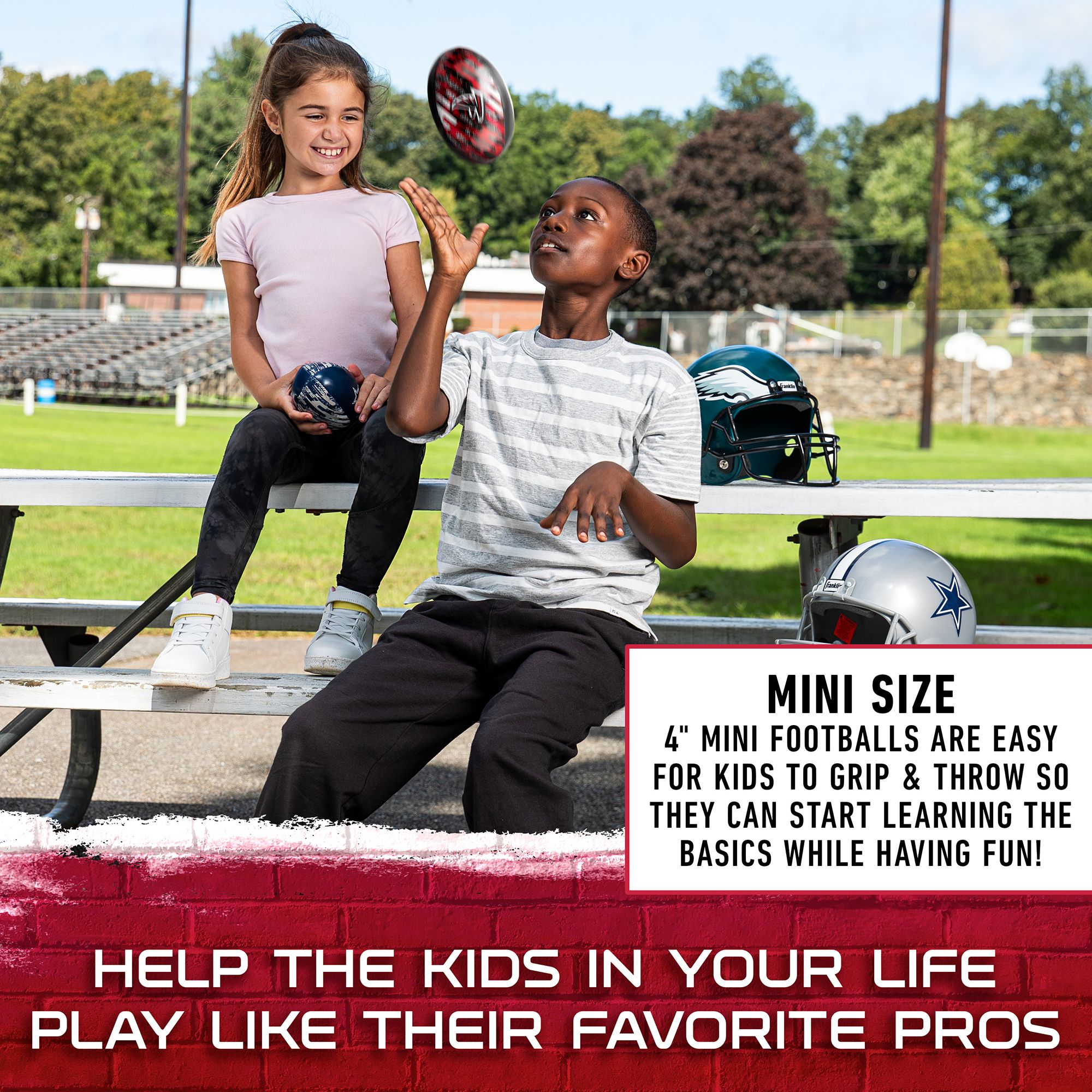 Franklin Atlanta Falcons 4'' 2-Pack Softee product image