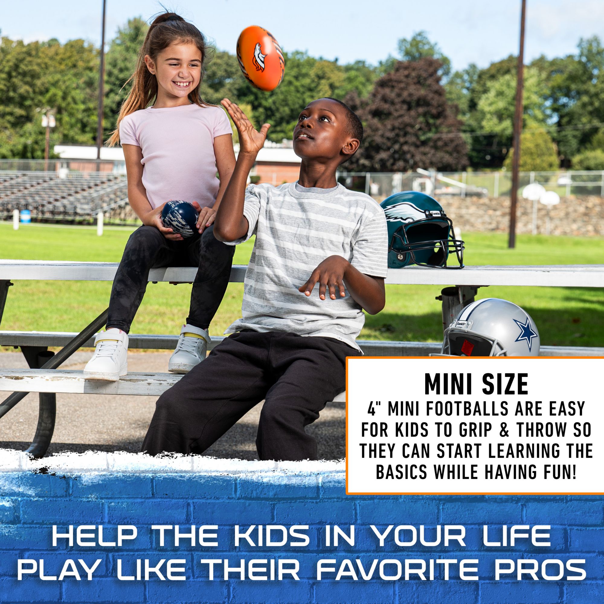 Franklin Denver Broncos 4'' 2-Pack Softee product image