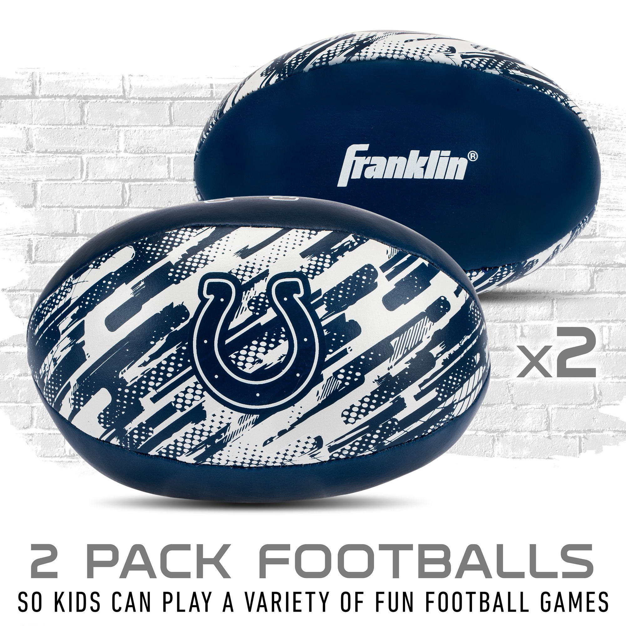 Franklin Indianapolis Colts 4'' 2-Pack Softee product image