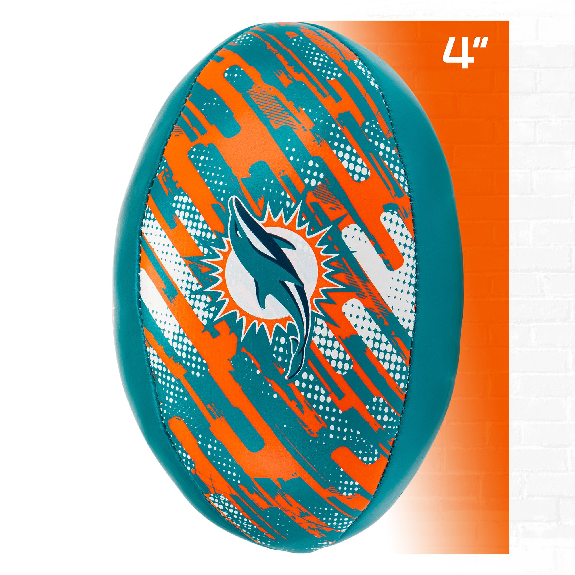 Franklin Miami Dolphins 4'' 2-Pack Softee product image