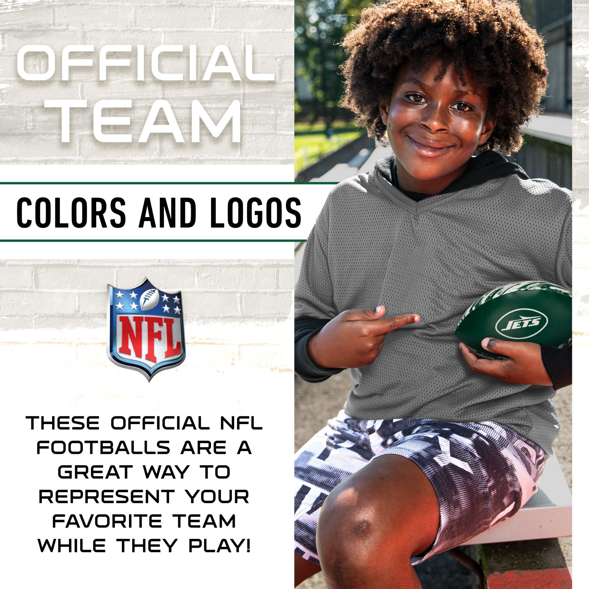 Franklin New York Jets 4'' 2-Pack Softee product image