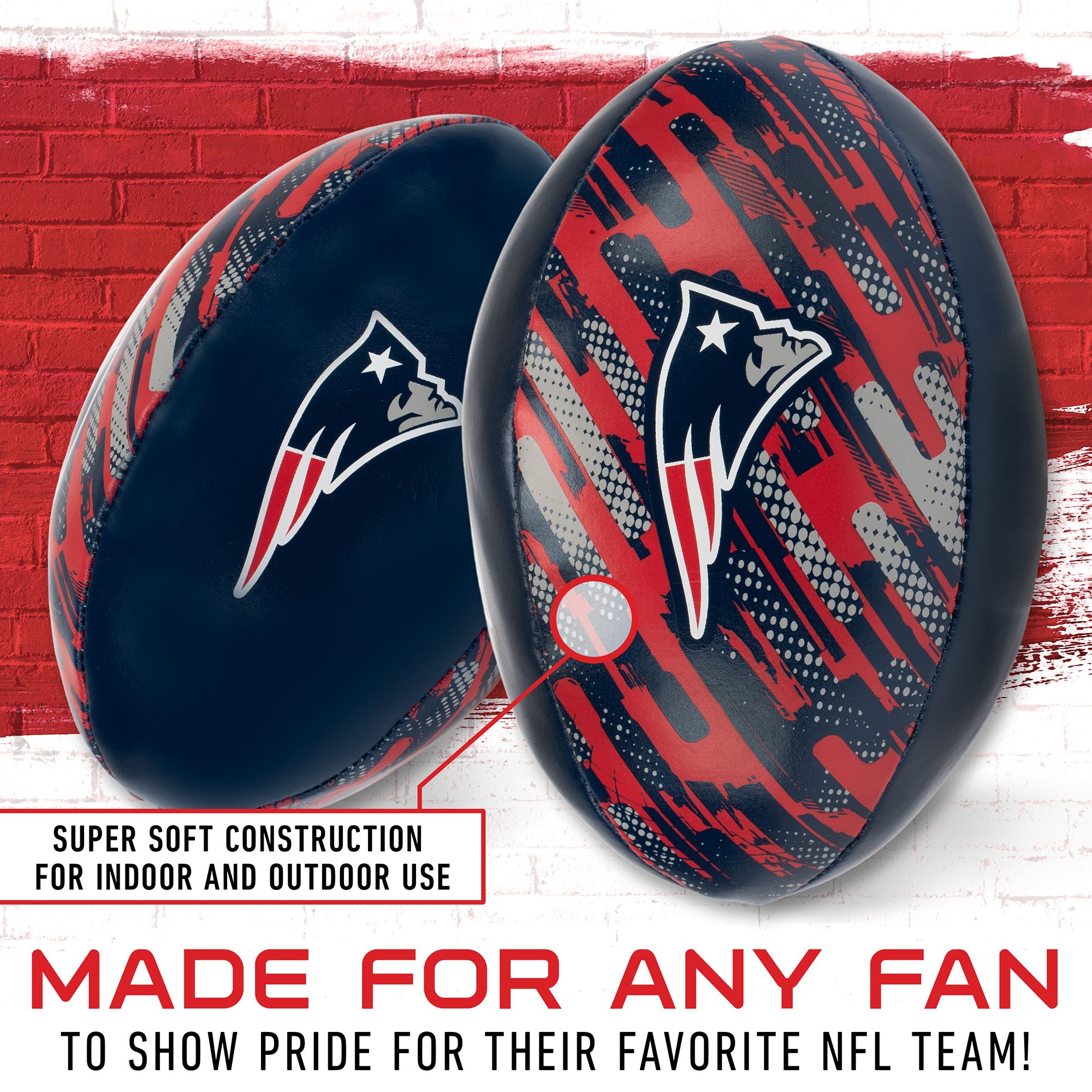 Franklin New England Patriots 8'' Softee product image