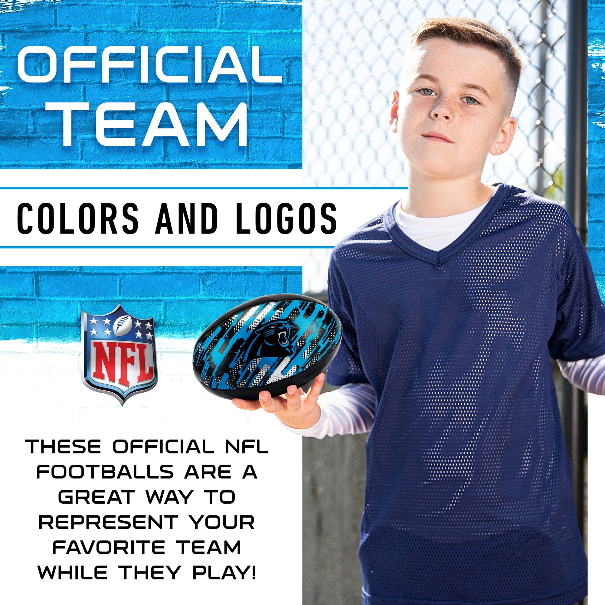 Franklin Carolina Panthers 8'' Softee product image