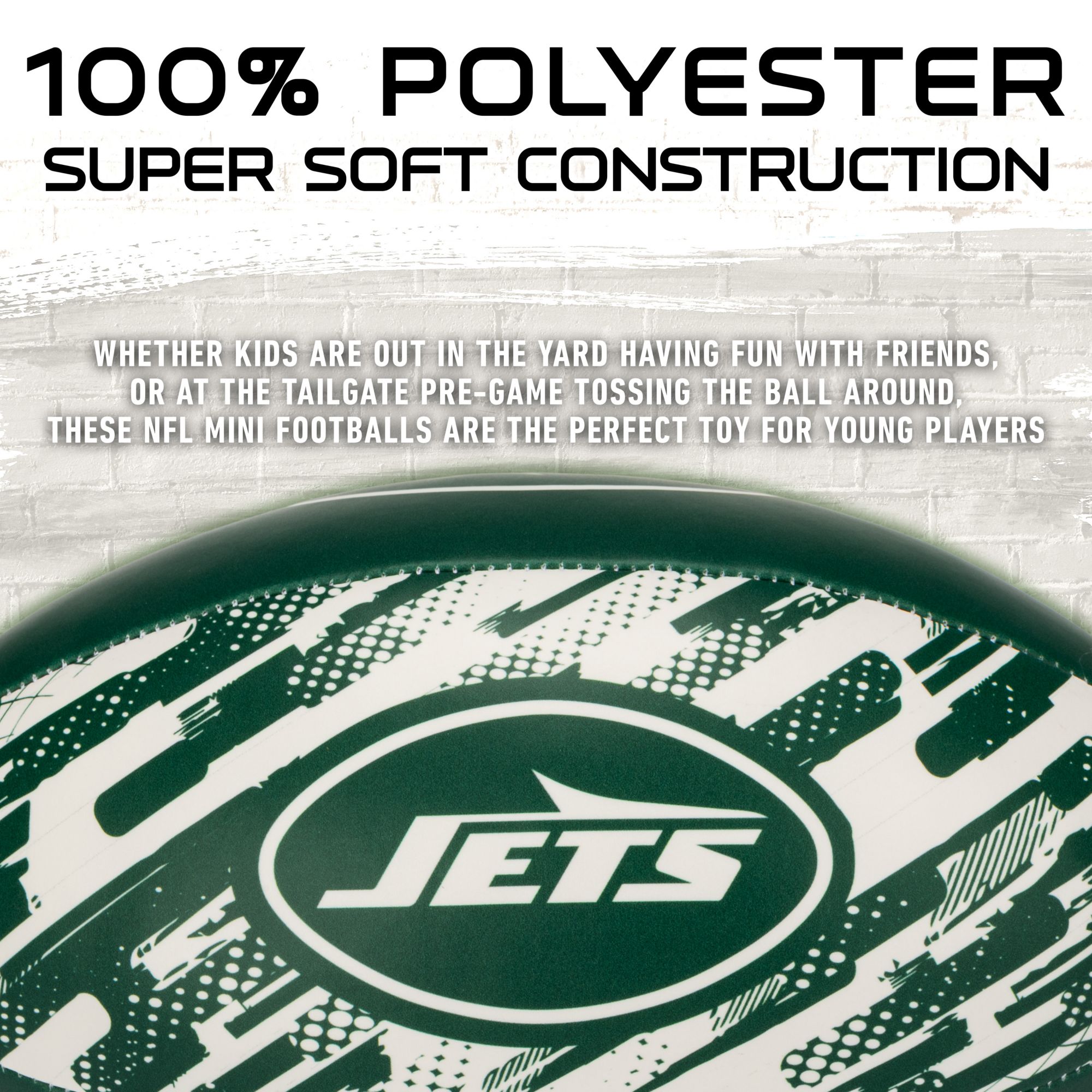 Franklin New York Jets 8 inch Soft Sport Football product image