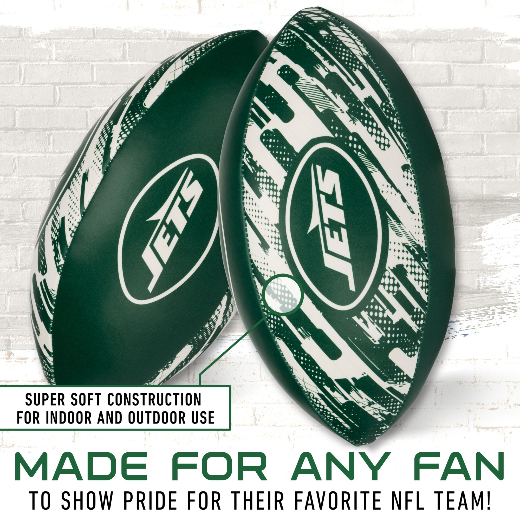 Franklin New York Jets 8 inch Soft Sport Football product image