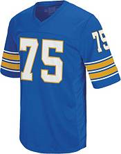 Retro Brand Men's Pittsburgh Panthers Jim Covert #75 Blue Replica Football Jersey product image
