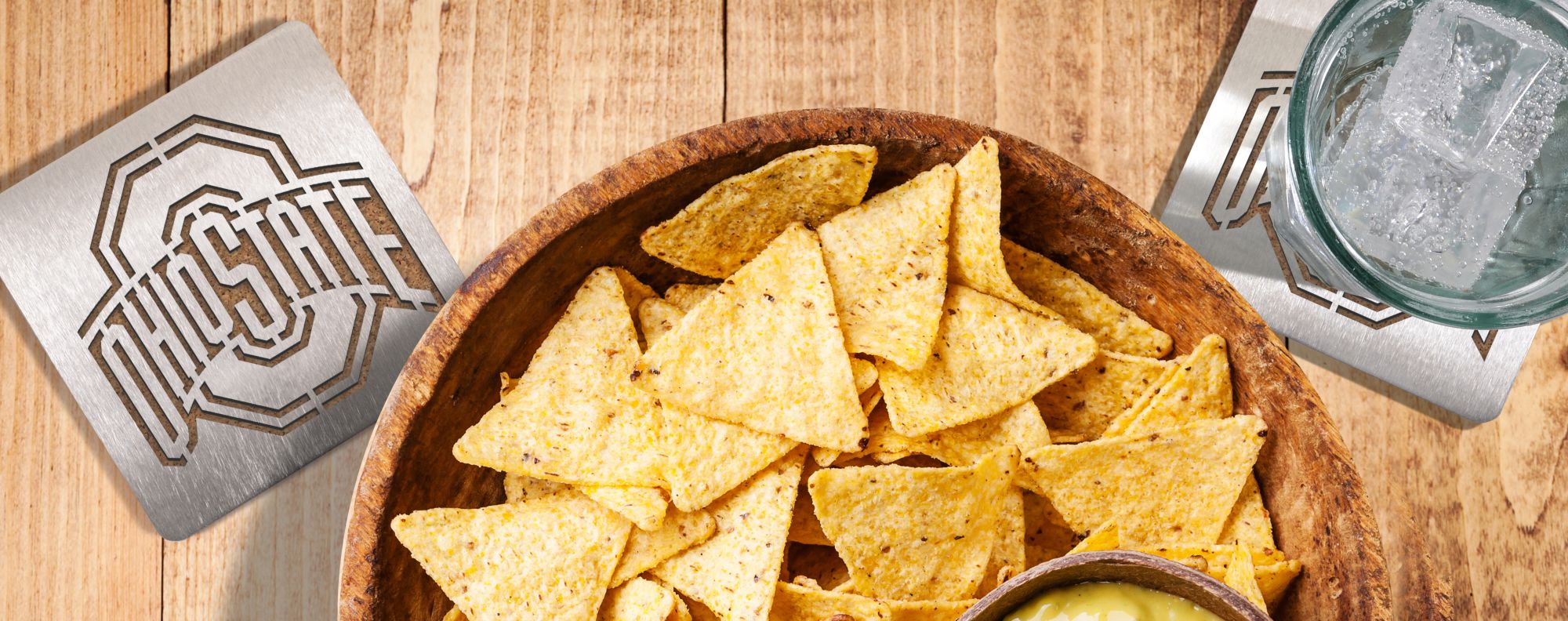 YouTheFan Ohio State Buckeyes Coaster Set product image