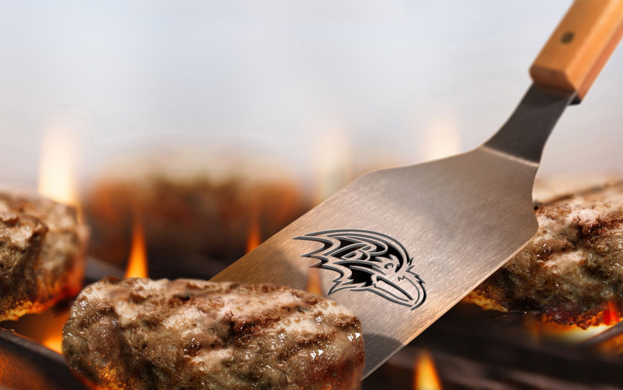 You the Fan Baltimore Ravens Classic Series 3-Piece BBQ Set product image