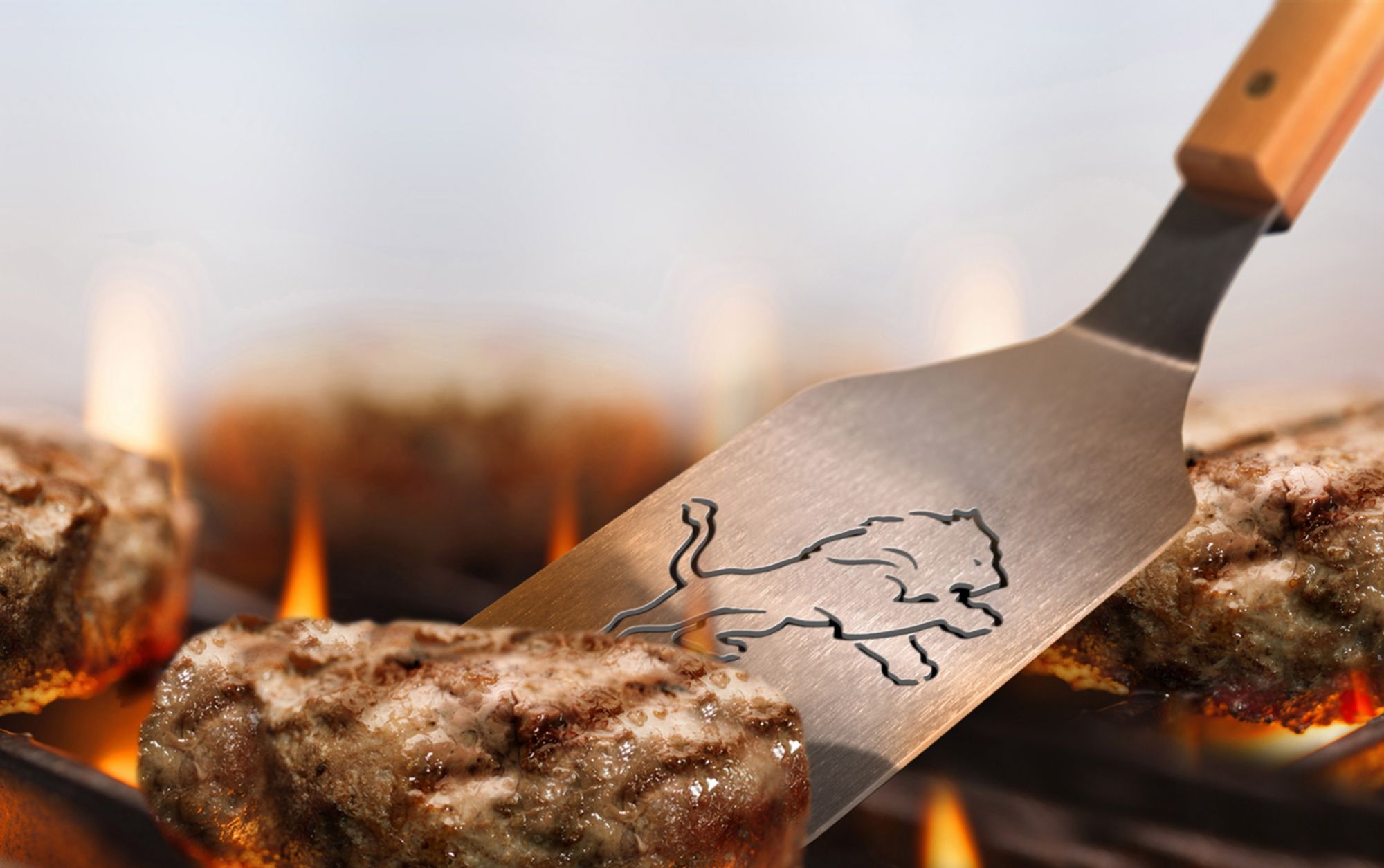 You the Fan Detroit Lions Classic Series 3-Piece BBQ Set product image