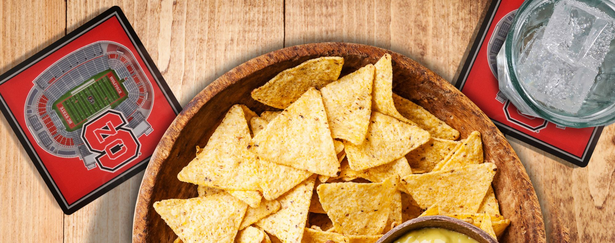 YouTheFan NC State Wolfpack Stadium View Coaster Set product image