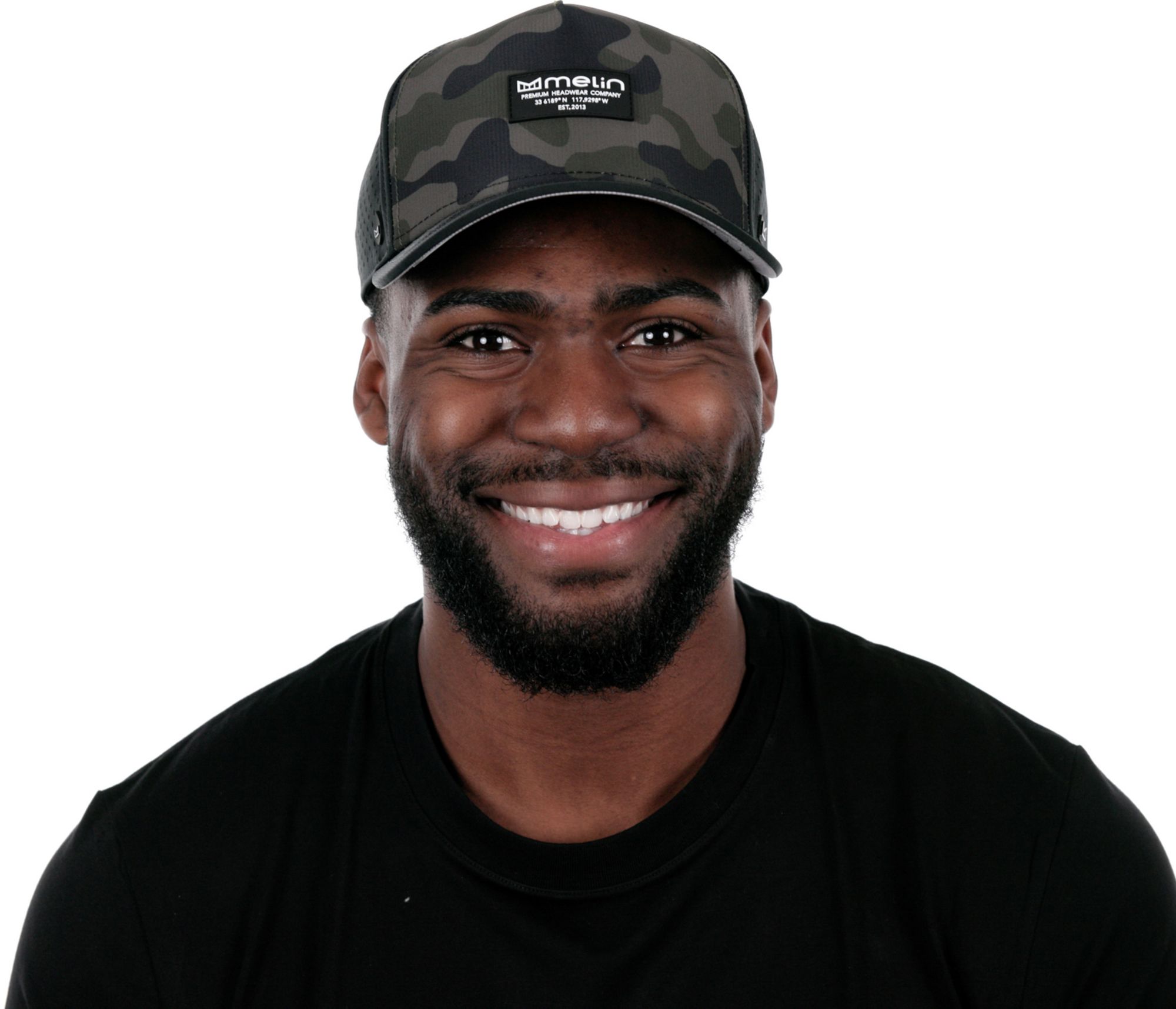 melin Adult Odysea Brick Hydro Performance Snapback Hat product image