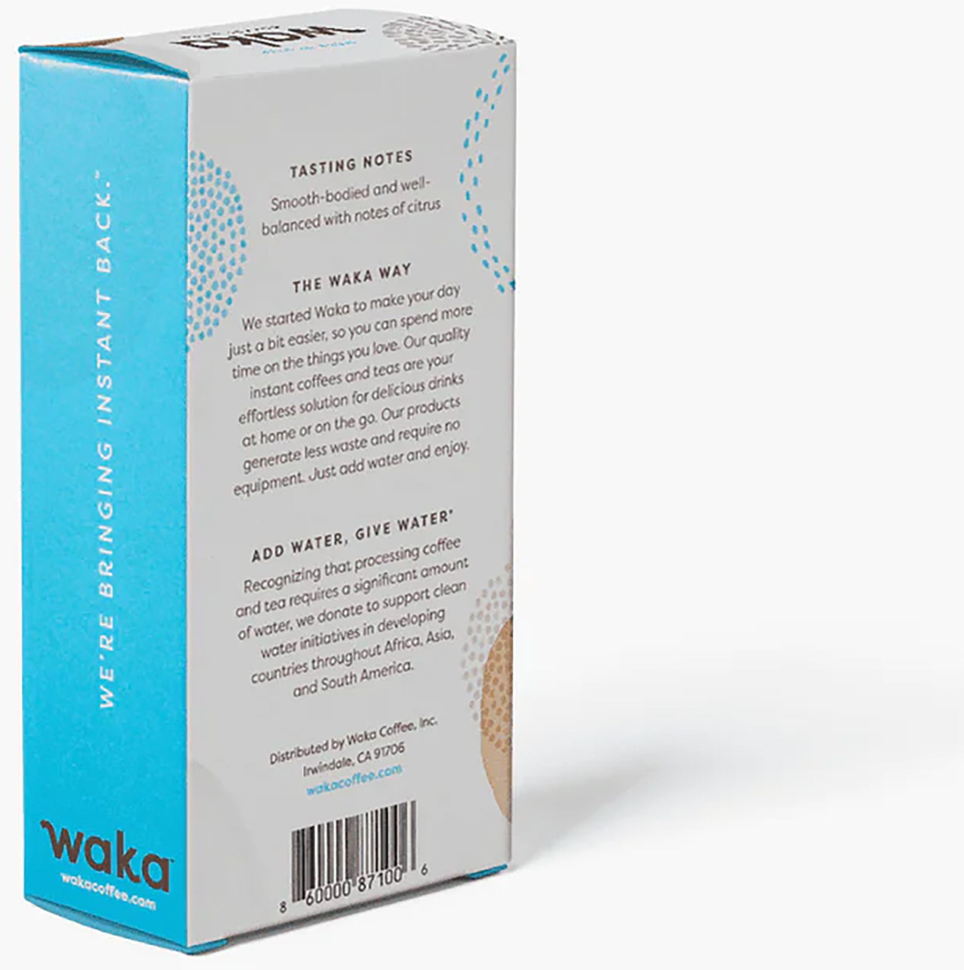 Waka Coffee Columbian Medium Roast - 8 Pack product image