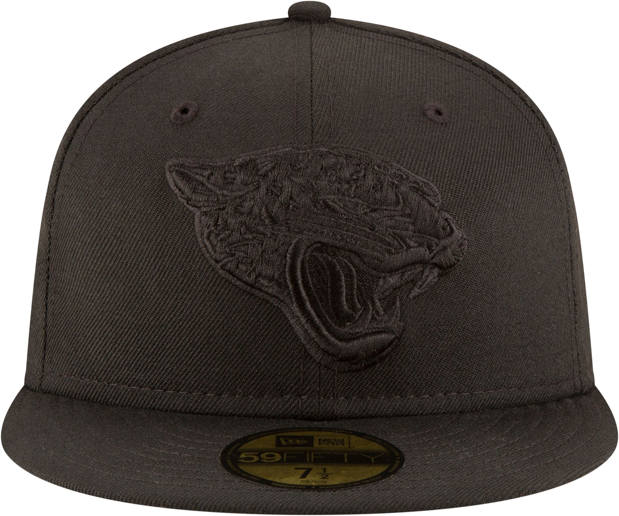 New Era Men's Jacksonville Jaguars Black On Black 59Fifty Fitted Hat product image