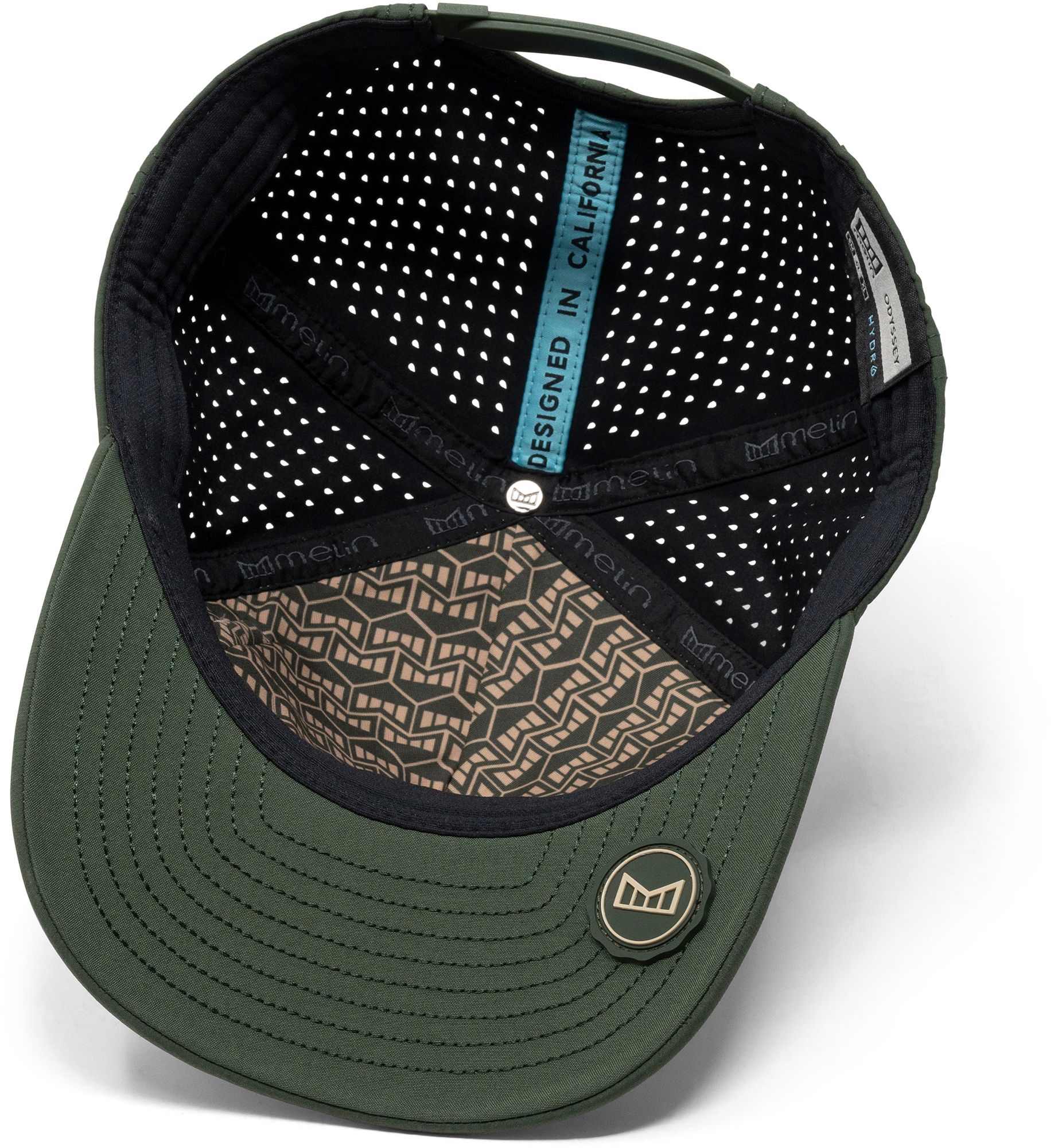 melin Odysea Stacked Hydro Performance Snapback Hat product image