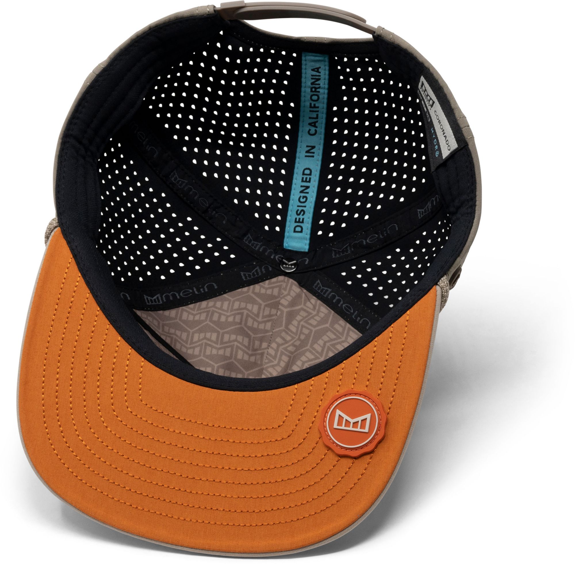 melin Coronado Brick Hydro Performance Snapback Hat product image