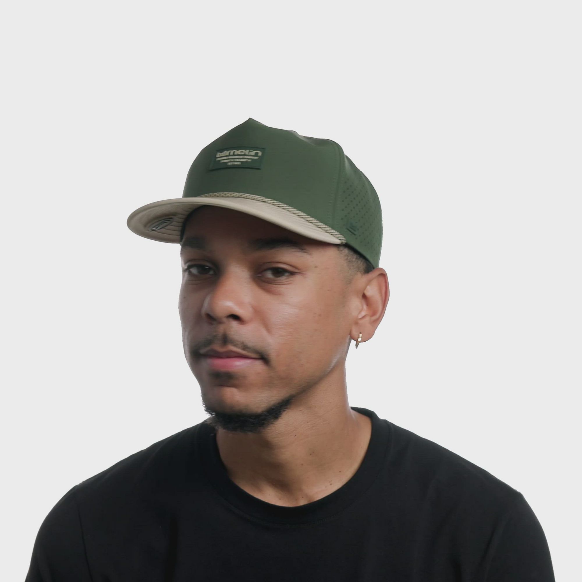 melin Coronado Brick HYDRO Performance Snapback Hat product