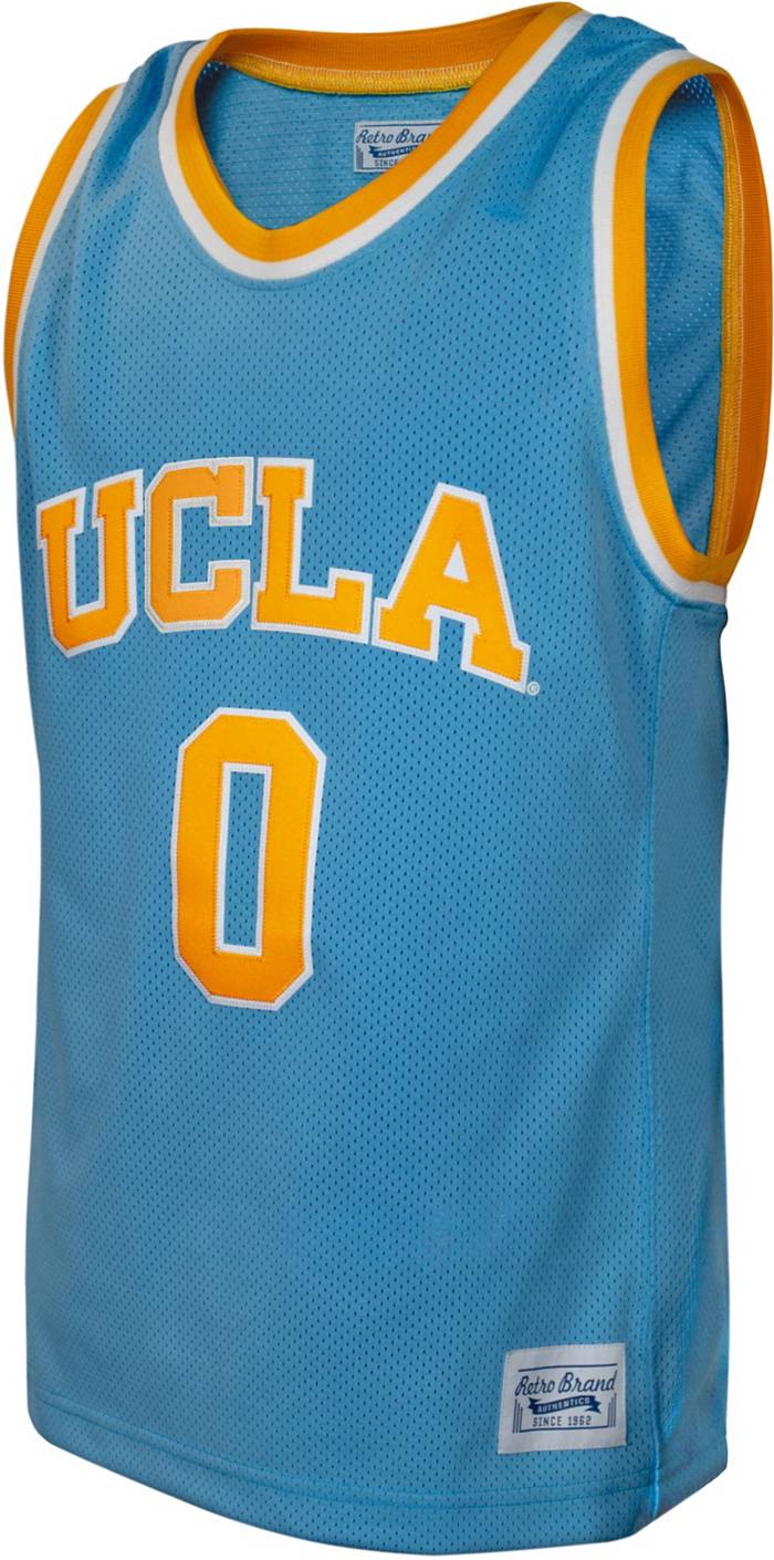 Ucla Basketball White Jersey Russell Westbrook #0 - Campus Store